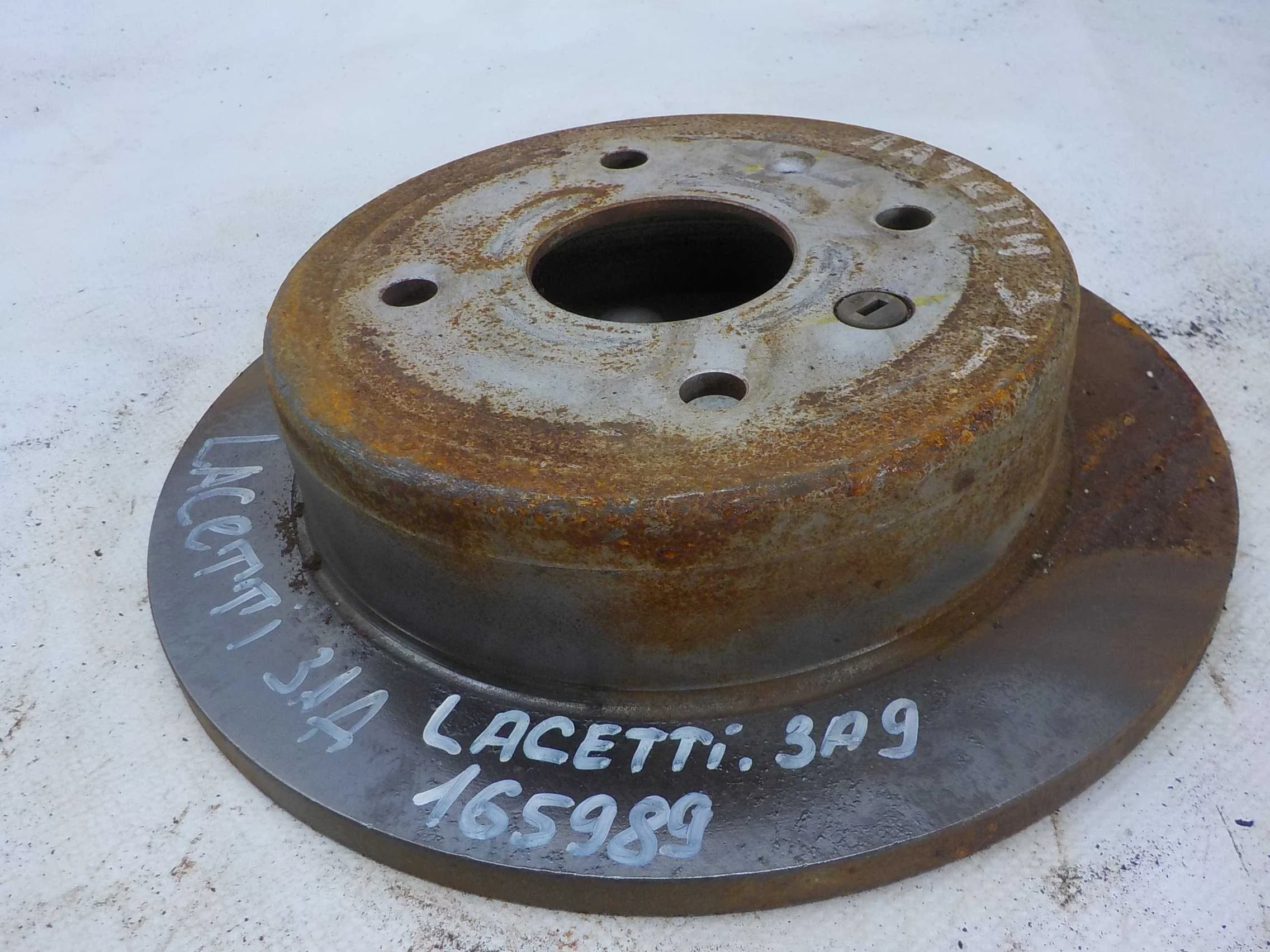 тормозной диск Chevrolet Lacetti I (2004—2013) Зад