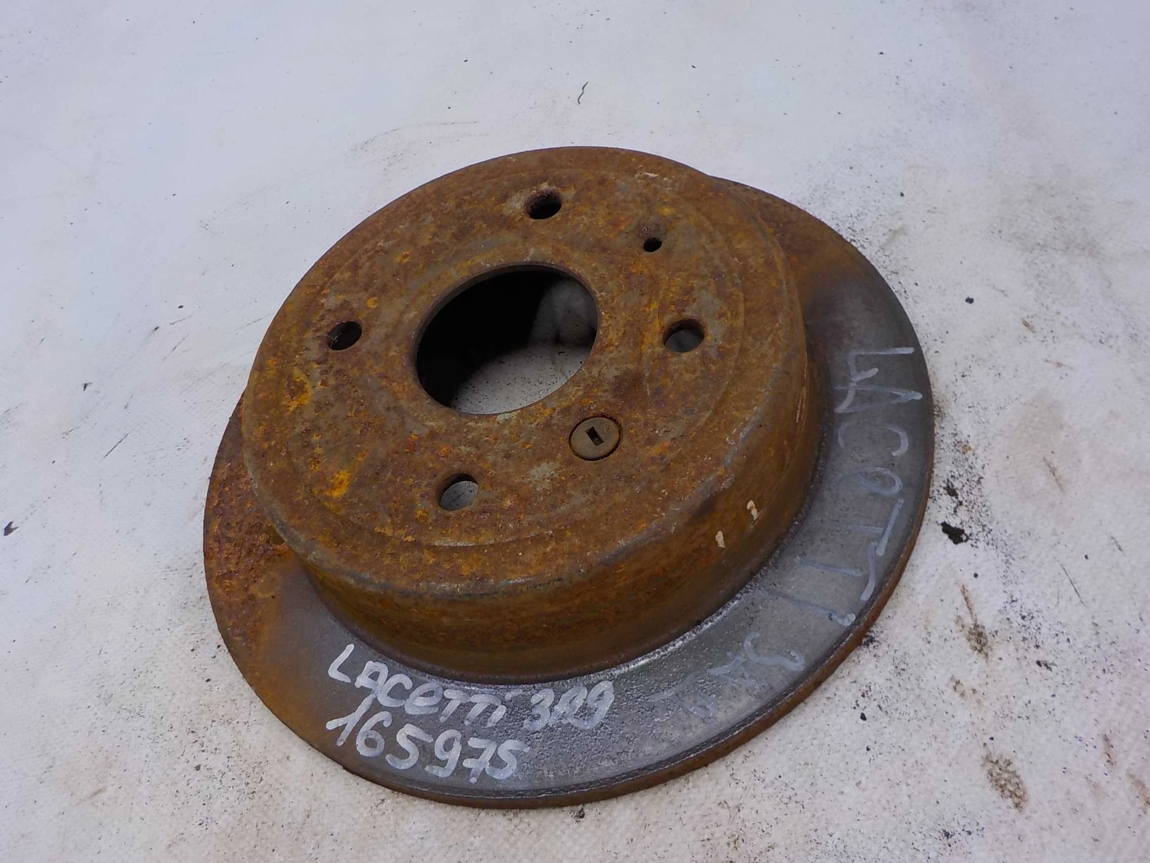 тормозной диск Chevrolet Lacetti I (2004—2013) Зад