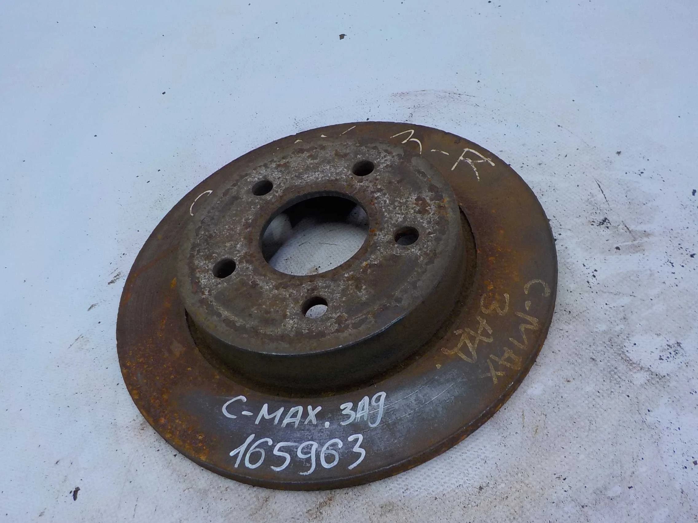 тормозной диск Ford Focus II (2005—2008) Зад