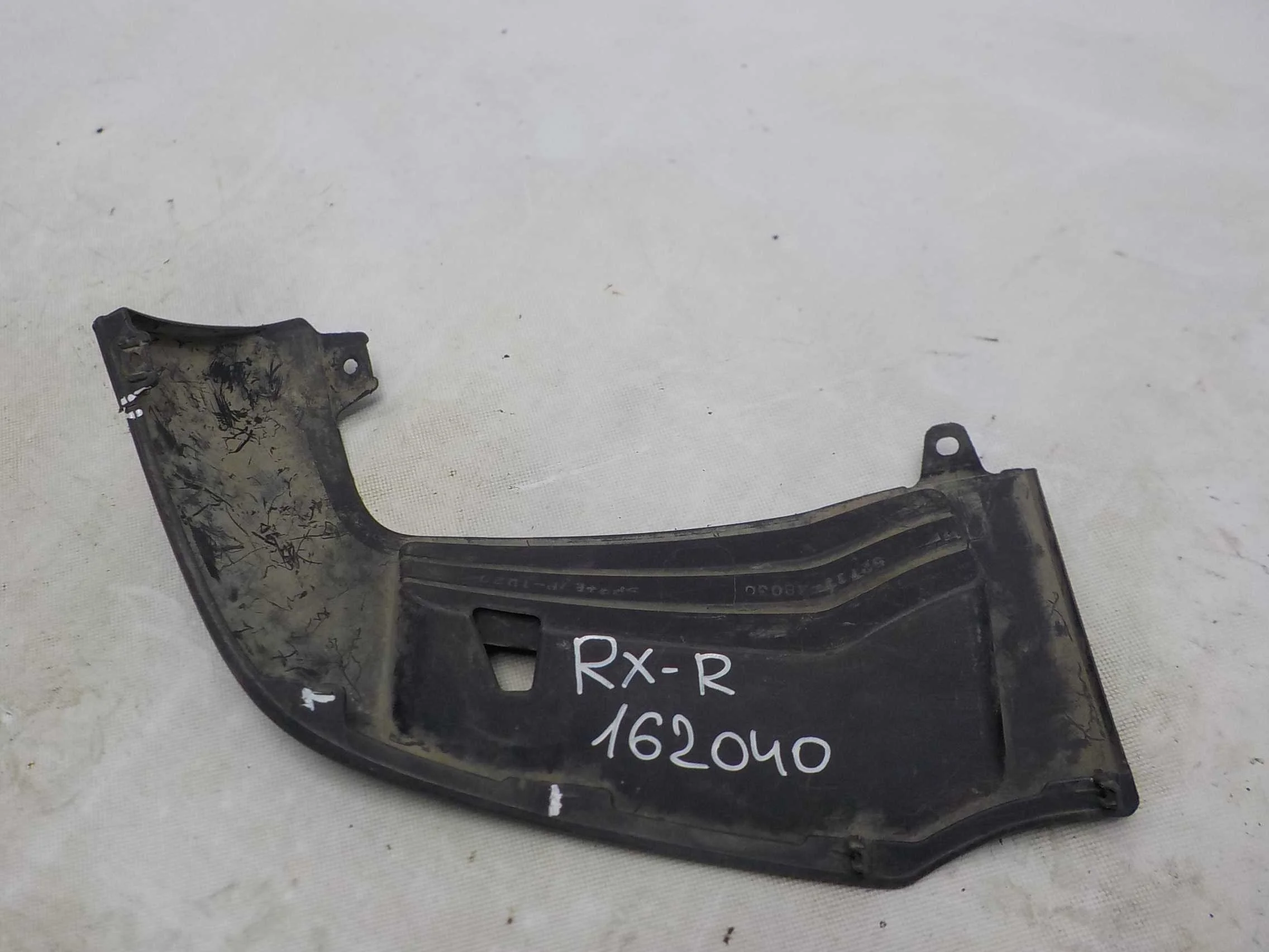 накладка на бампер Lexus RX III рестайлинг (2012—2015) Перед Право