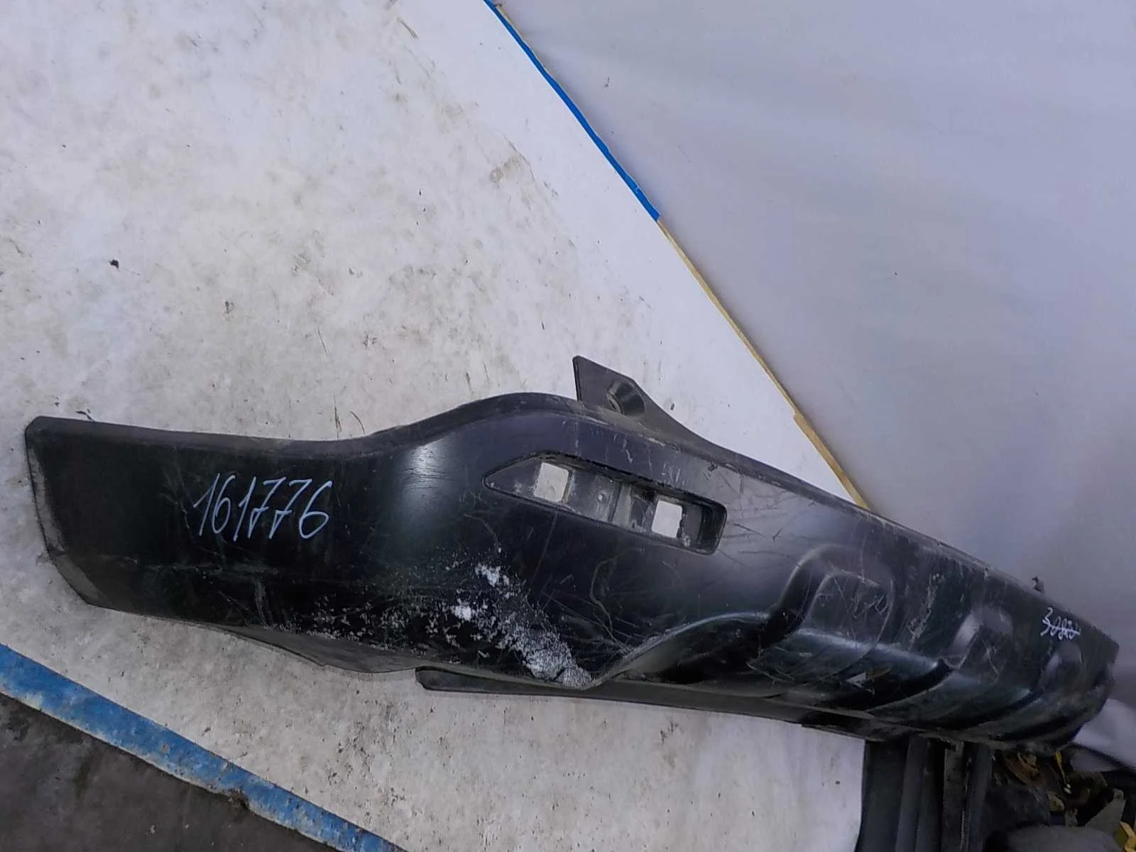 накладка на бампер Honda CR-V III рестайлинг (2009—2012) Зад