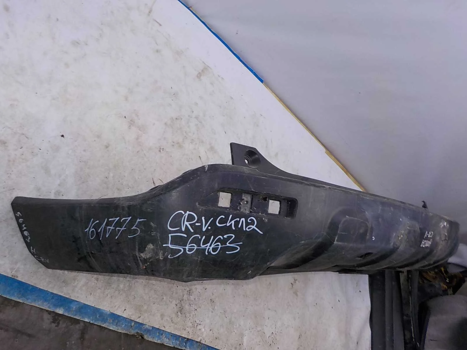 накладка на бампер Honda CR-V III рестайлинг (2009—2012) Зад