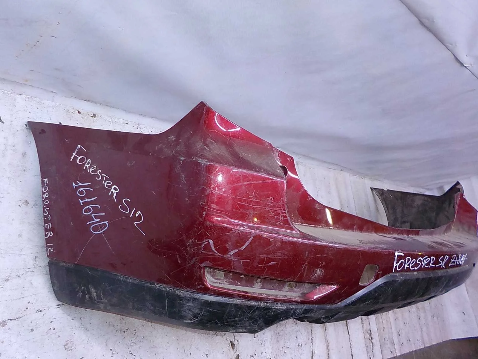 Бампер Subaru Forester SH (2007—2011) Зад