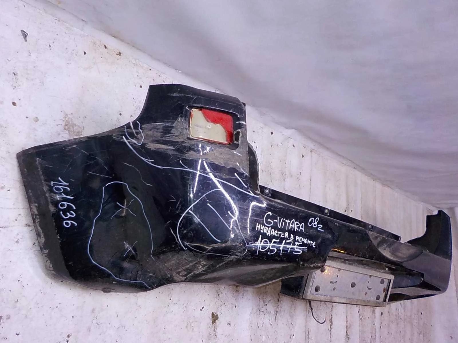 Бампер Suzuki Grand Vitara II рестайлинг (2008—2012) Зад
