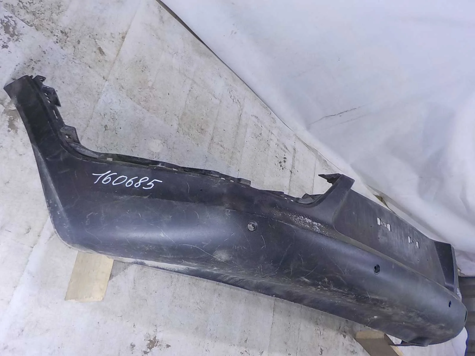 накладка на бампер Kia Sportage III (2010—2014) Зад