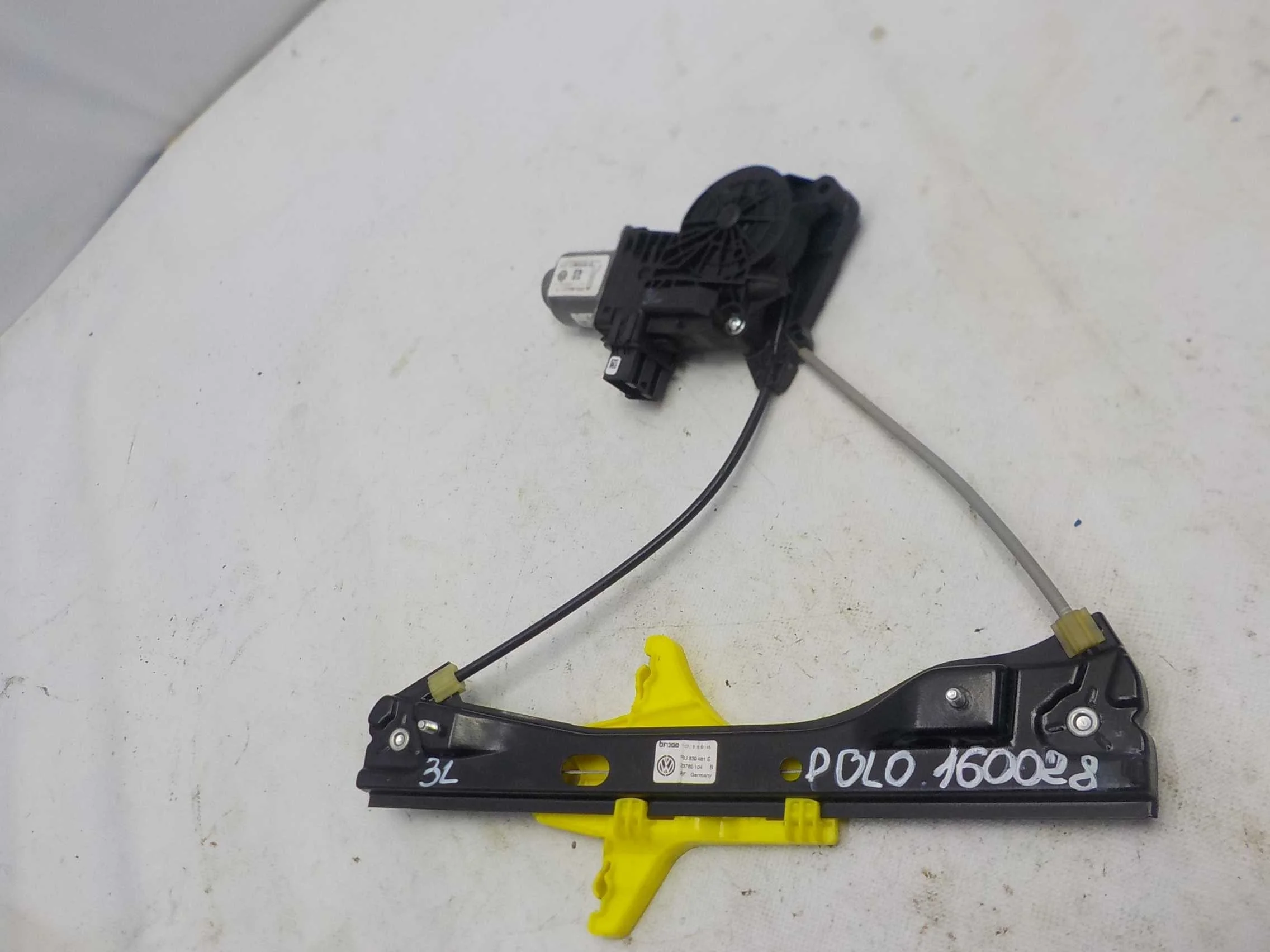 Стеклоподъемник Volkswagen Polo V (2009—2015) Зад Лево