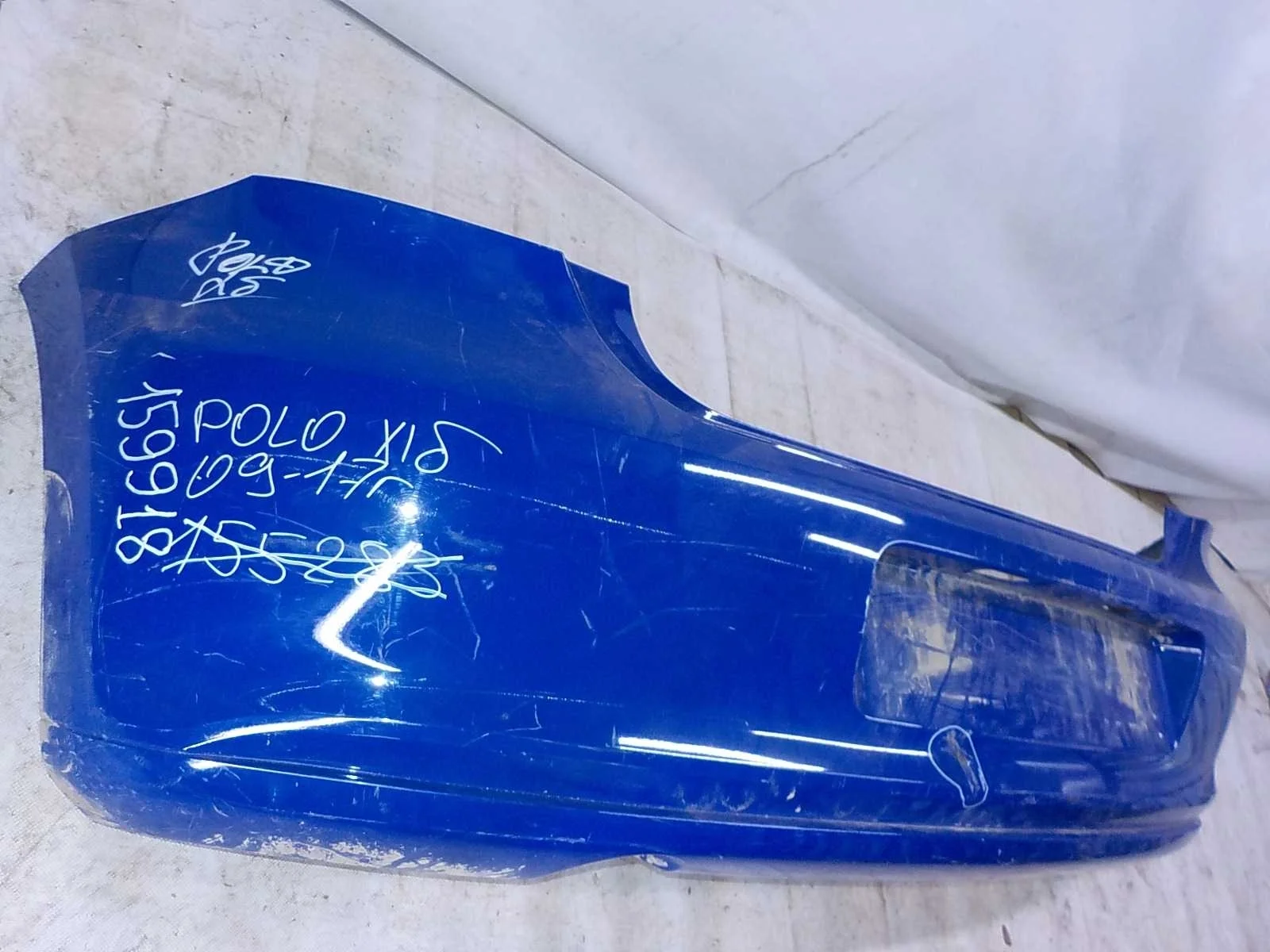 Бампер Volkswagen Polo V (2009—2015) Зад