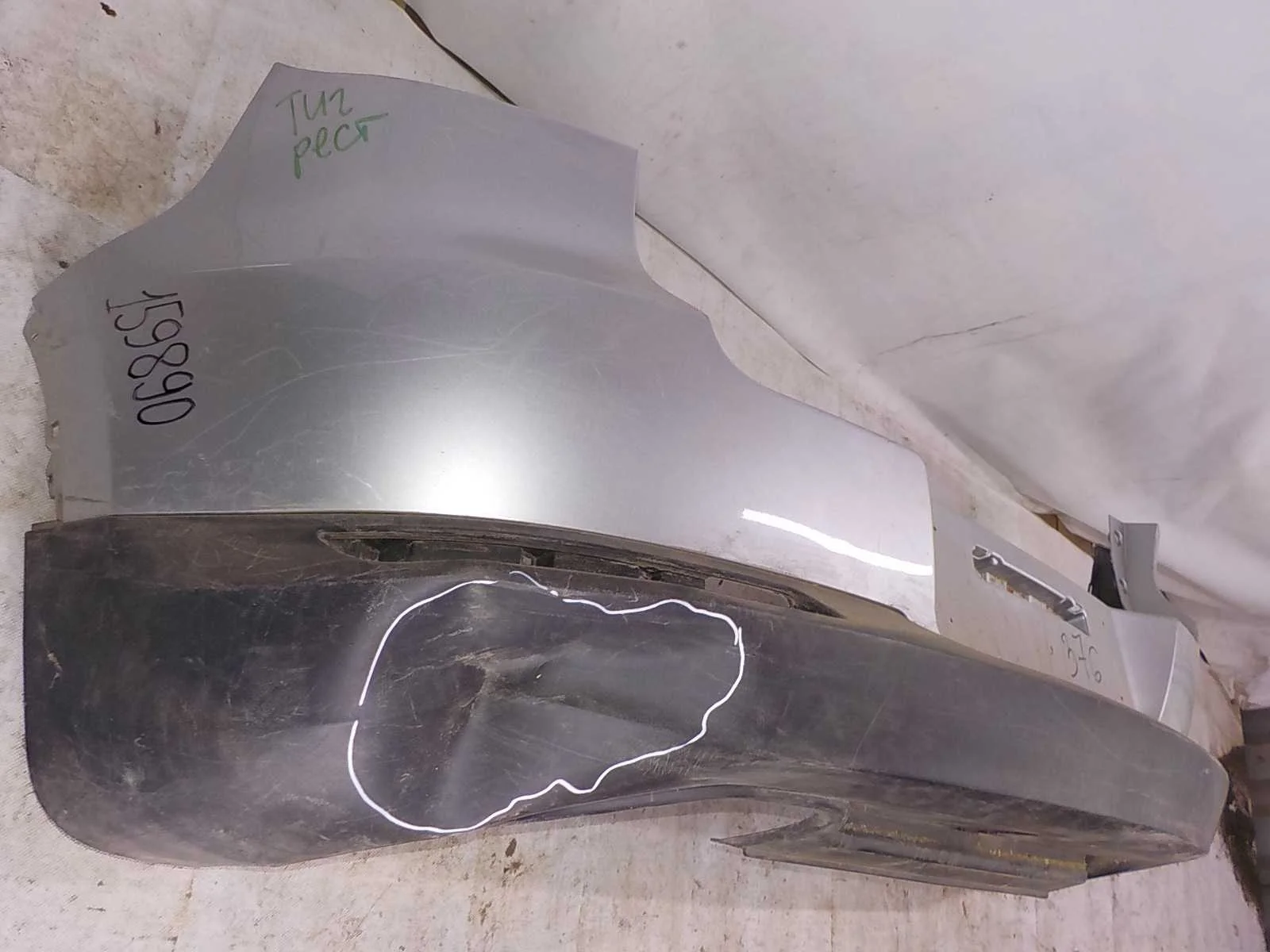 Бампер Volkswagen Tiguan I рестайлинг (2011—2019) Зад