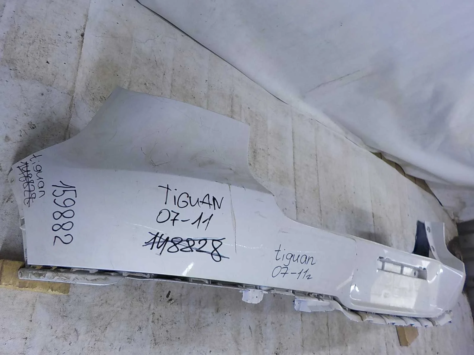 Бампер Volkswagen Tiguan I рестайлинг (2011—2019) Зад