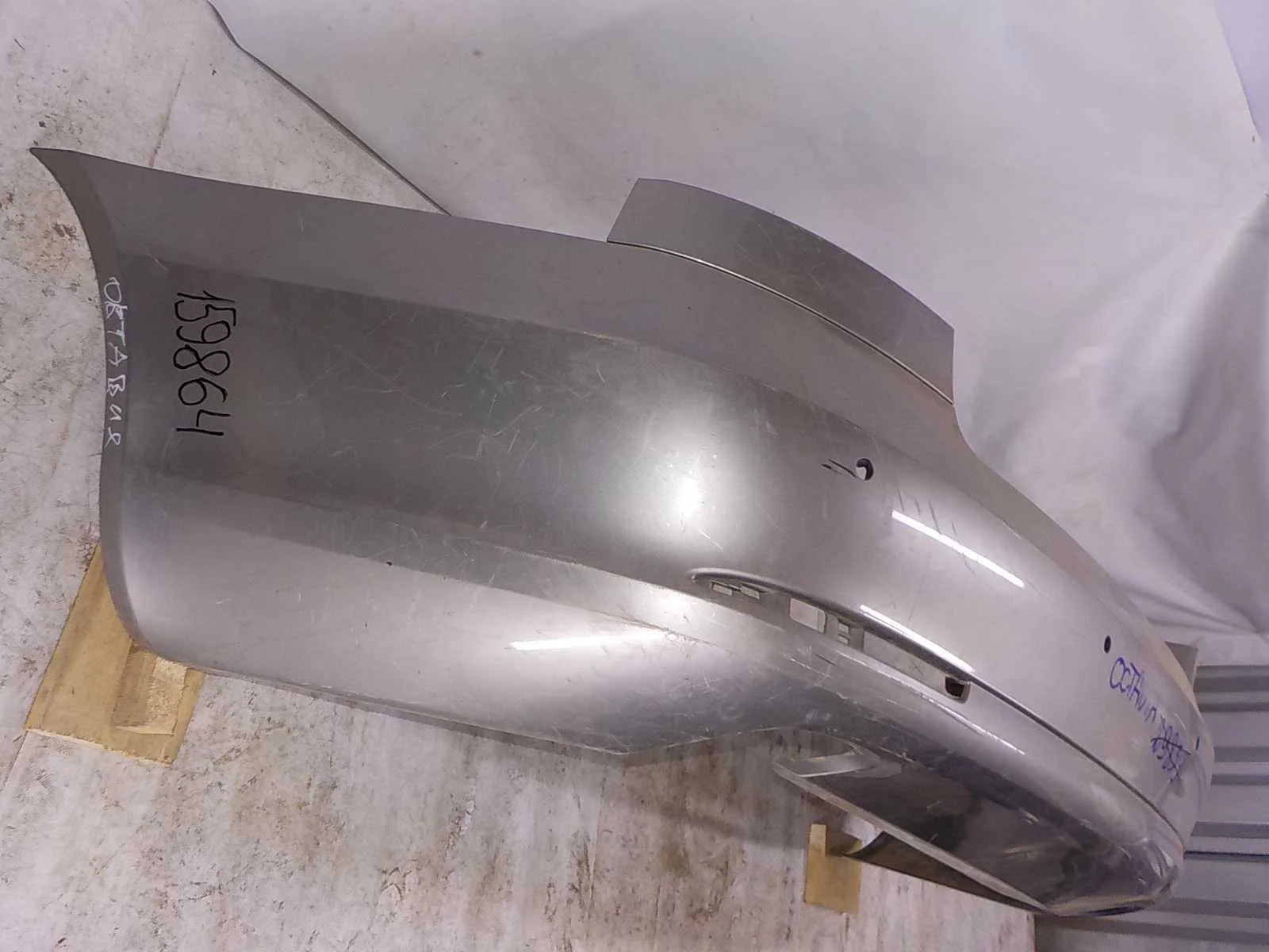 Бампер Skoda Octavia II рестайлинг (2008—2013) Зад