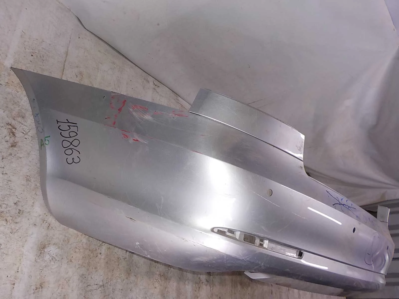 Бампер Skoda Octavia II рестайлинг (2008—2013) Зад