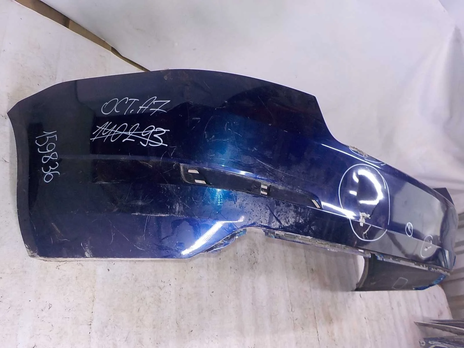 Бампер Skoda Octavia III (2013—2017) Зад