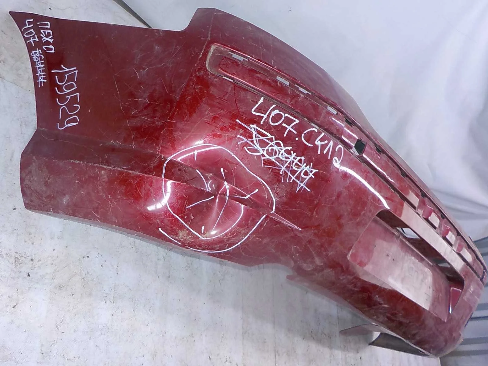 Бампер Peugeot 407 I (2004—2011) Зад