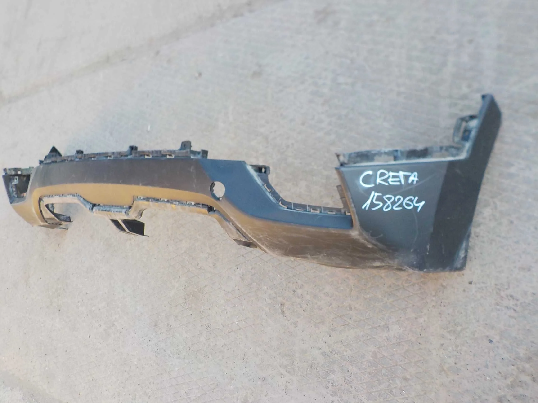 накладка на бампер Hyundai Creta I (2016—2020) Зад