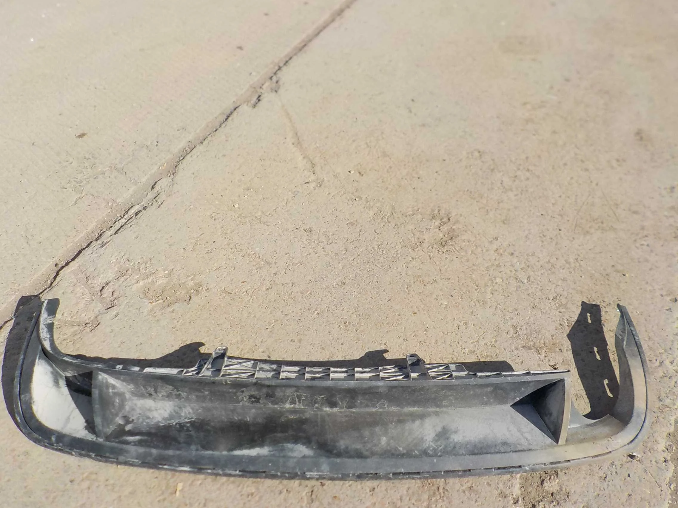 накладка на бампер Volkswagen Passat B7 (2010—2015) Зад