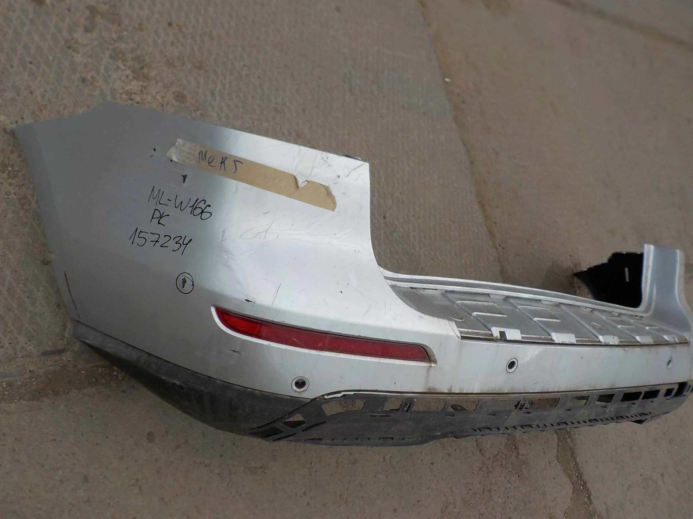 Бампер Mercedes-Benz M-класс W166 (2011—2015) Зад
