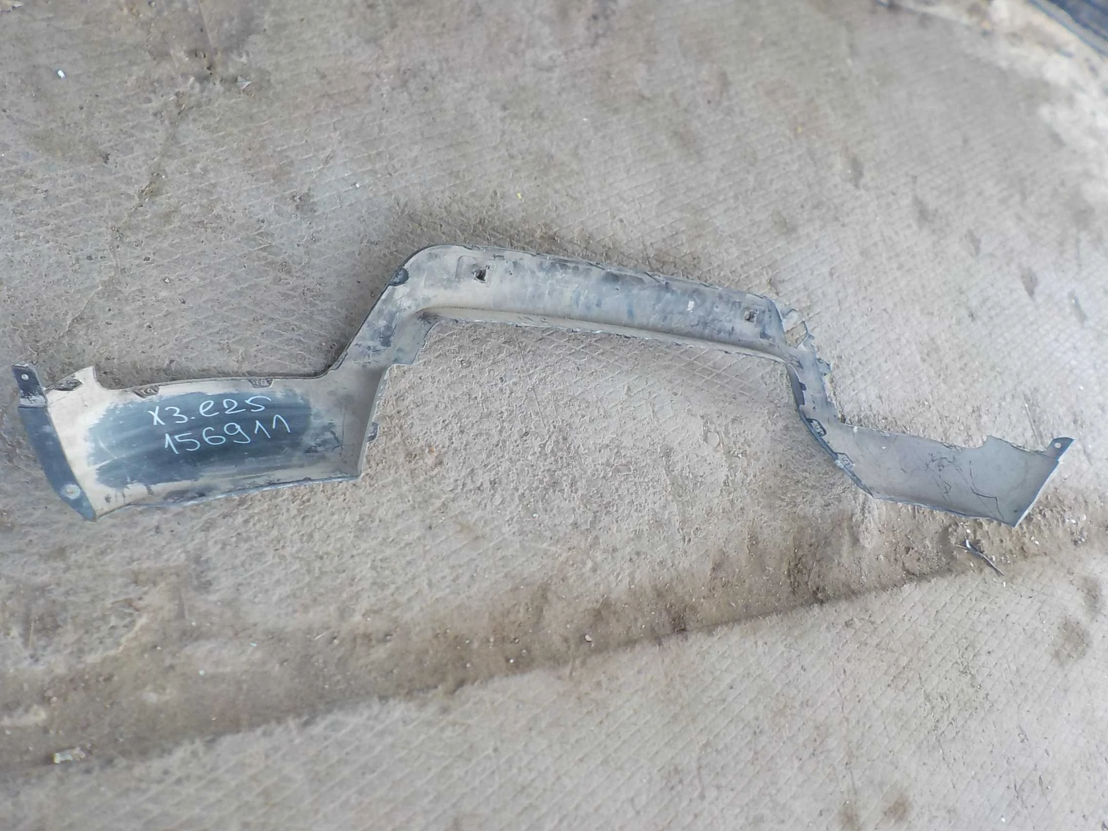 накладка на бампер BMW X3 F25 (2010—2014) Перед