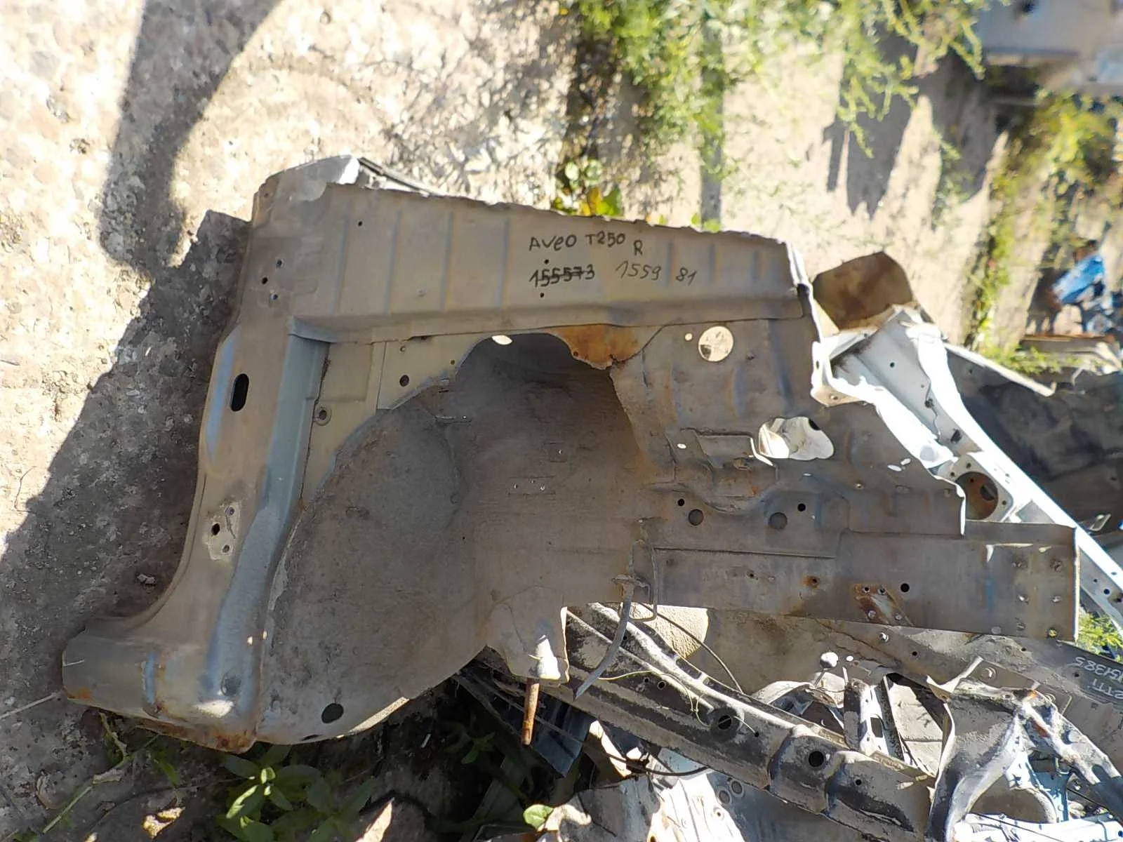 Лонжерон Chevrolet Aveo I (2003—2008) Перед Право