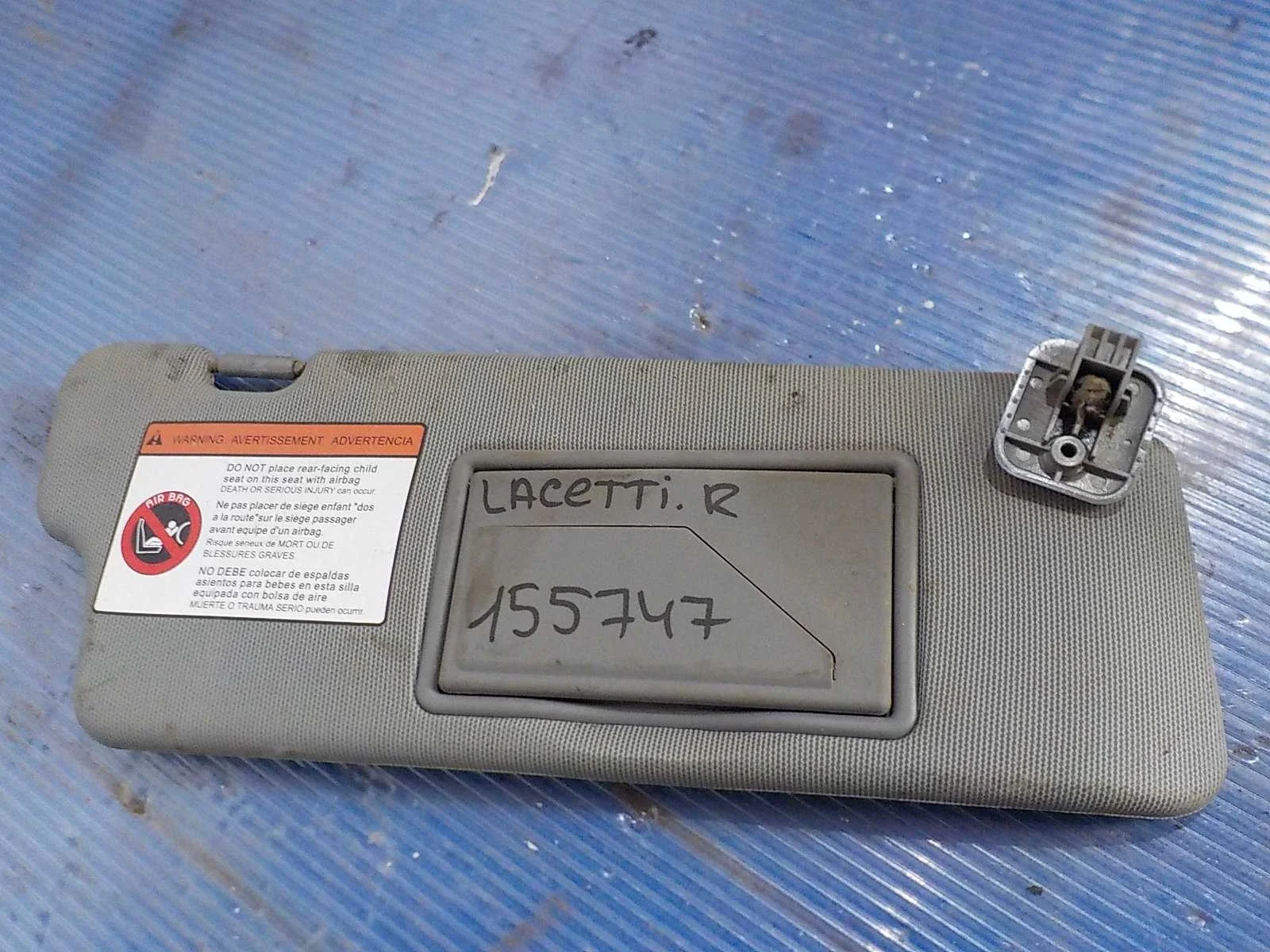 козырек Chevrolet Lacetti I рестайлинг (2013—2025)  Право