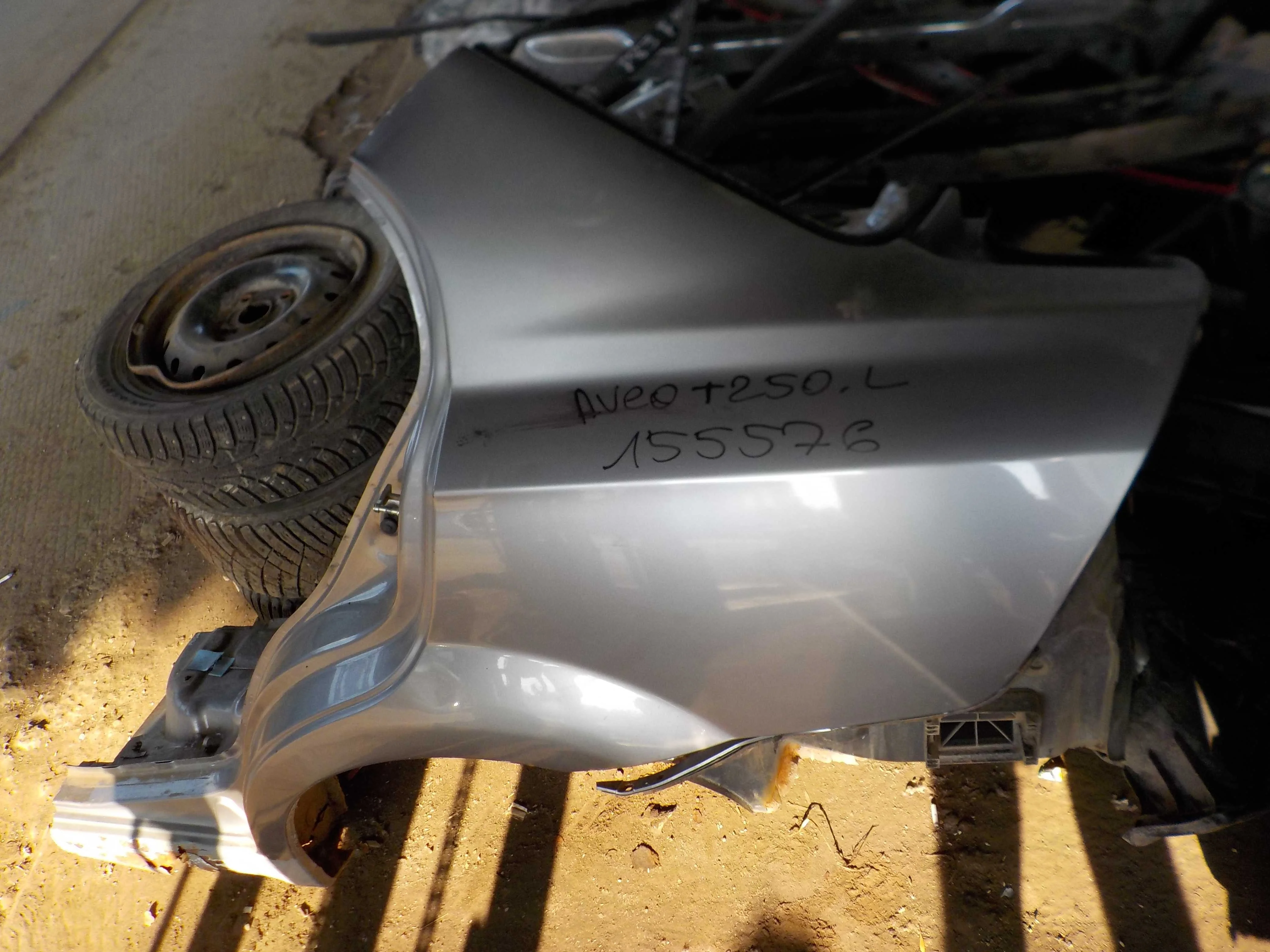 Крыло Chevrolet Aveo I (2003—2008) Зад Лево