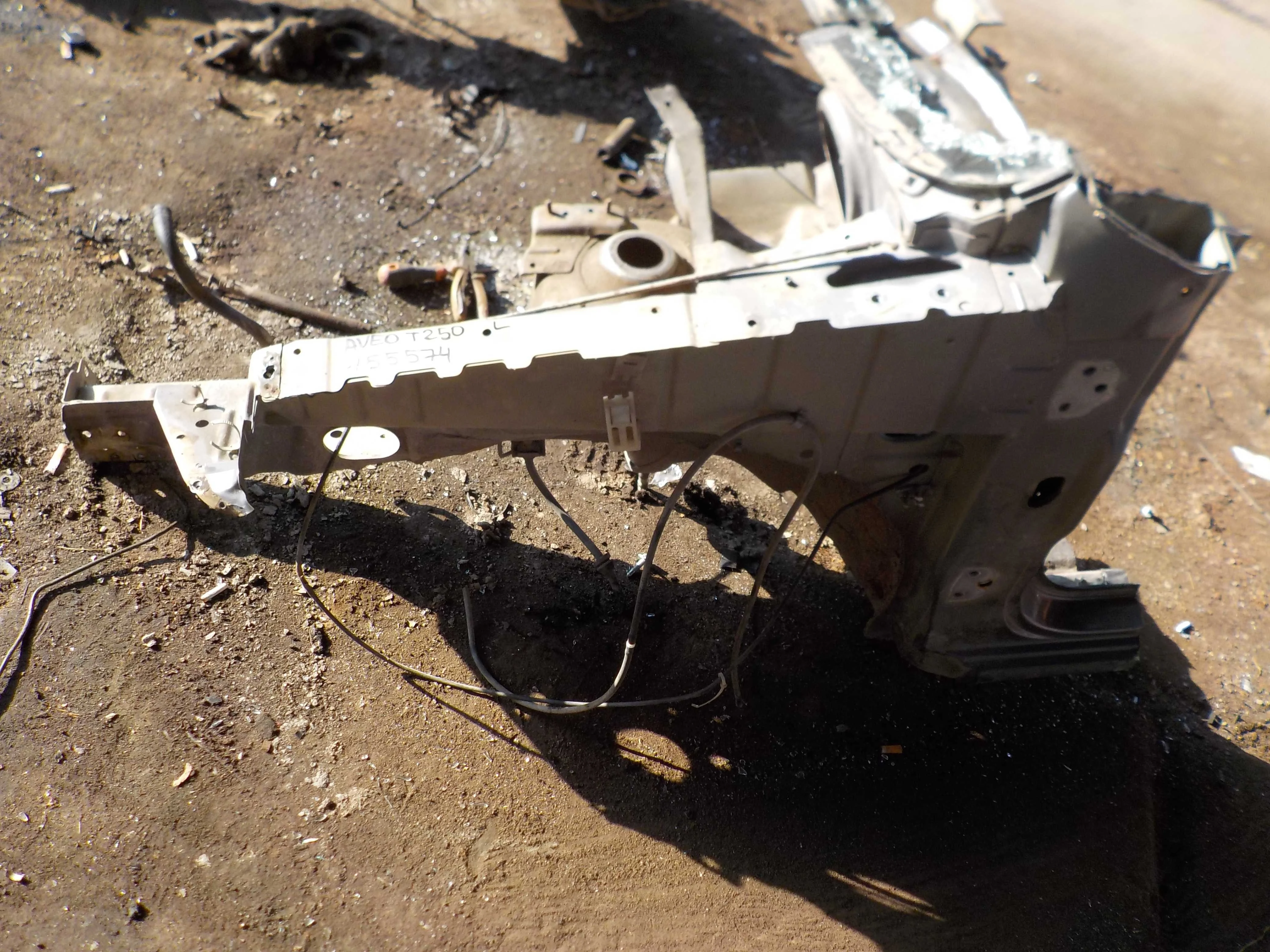 Лонжерон Chevrolet Aveo I (2003—2008) Перед Лево