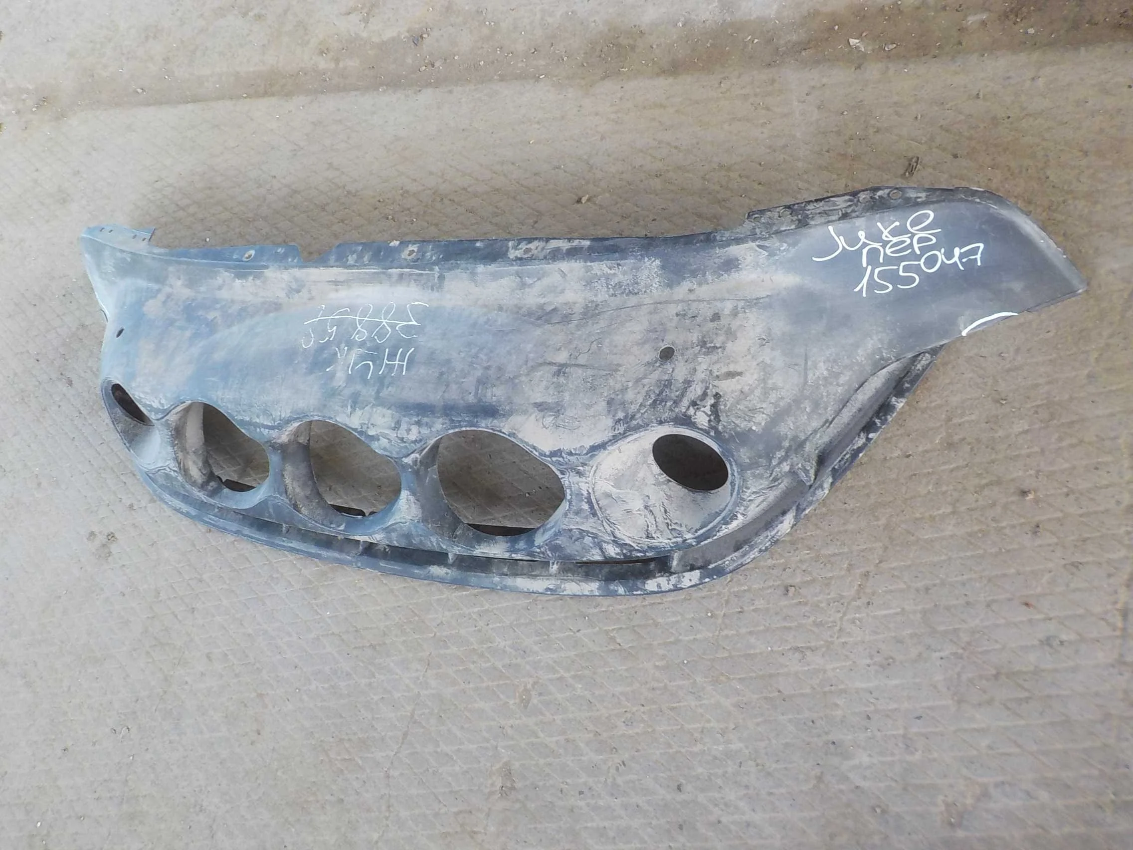 накладка на бампер Nissan Juke I (2010—2014) Перед