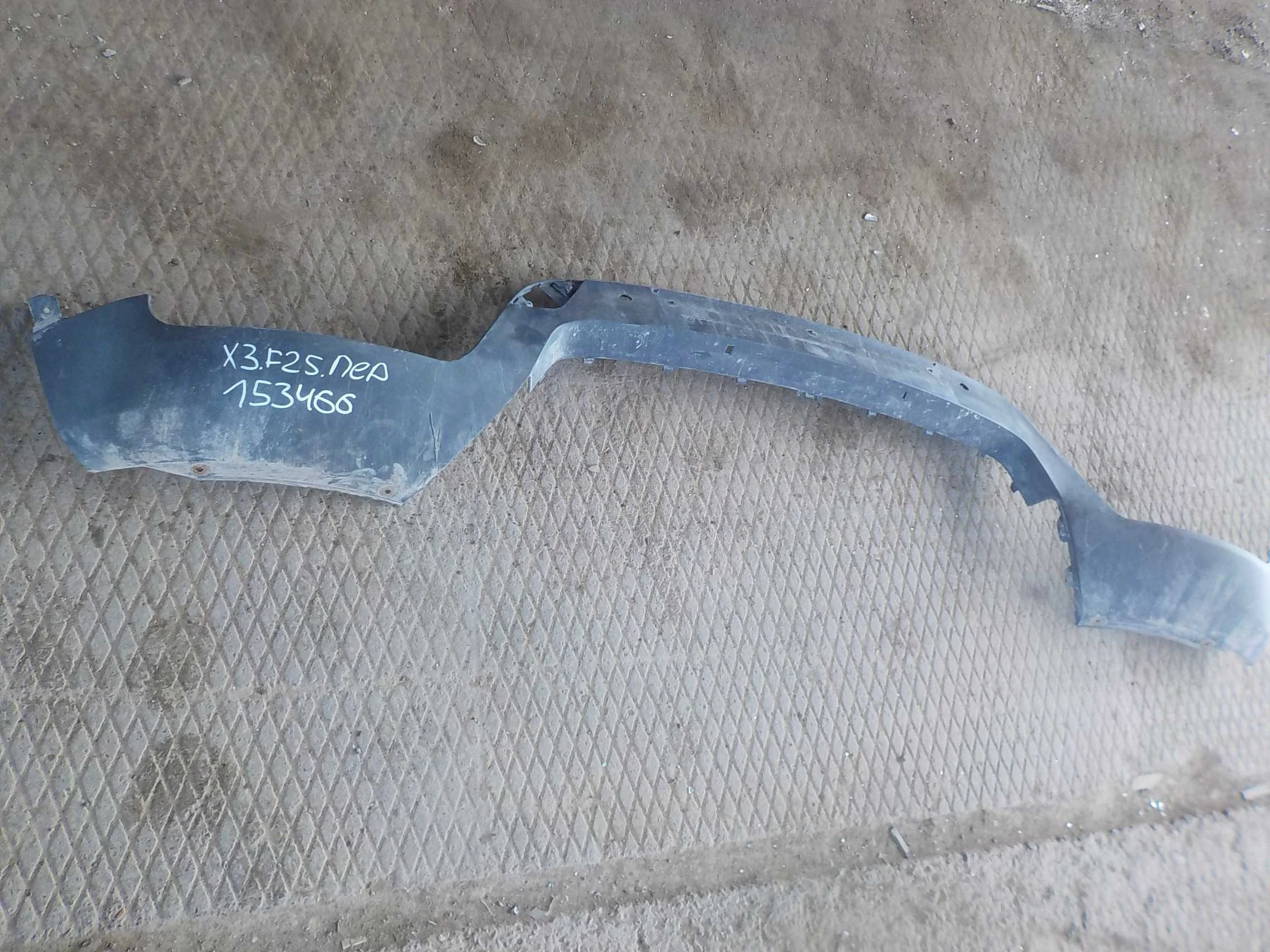 накладка на бампер BMW X3 F25 (2010—2014) Перед