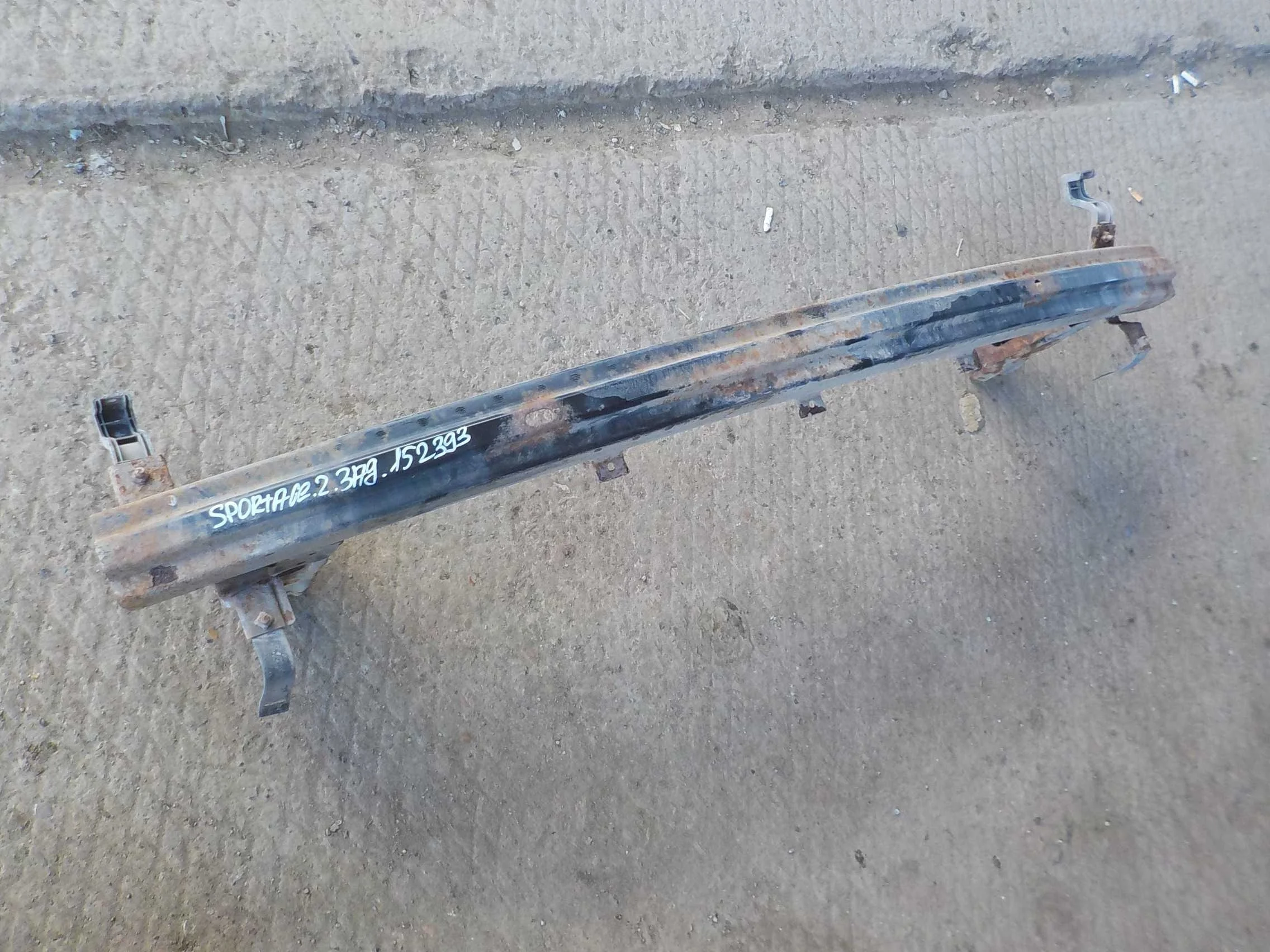 Усилитель бампера Kia Sportage II рестайлинг (2008—2010) Зад