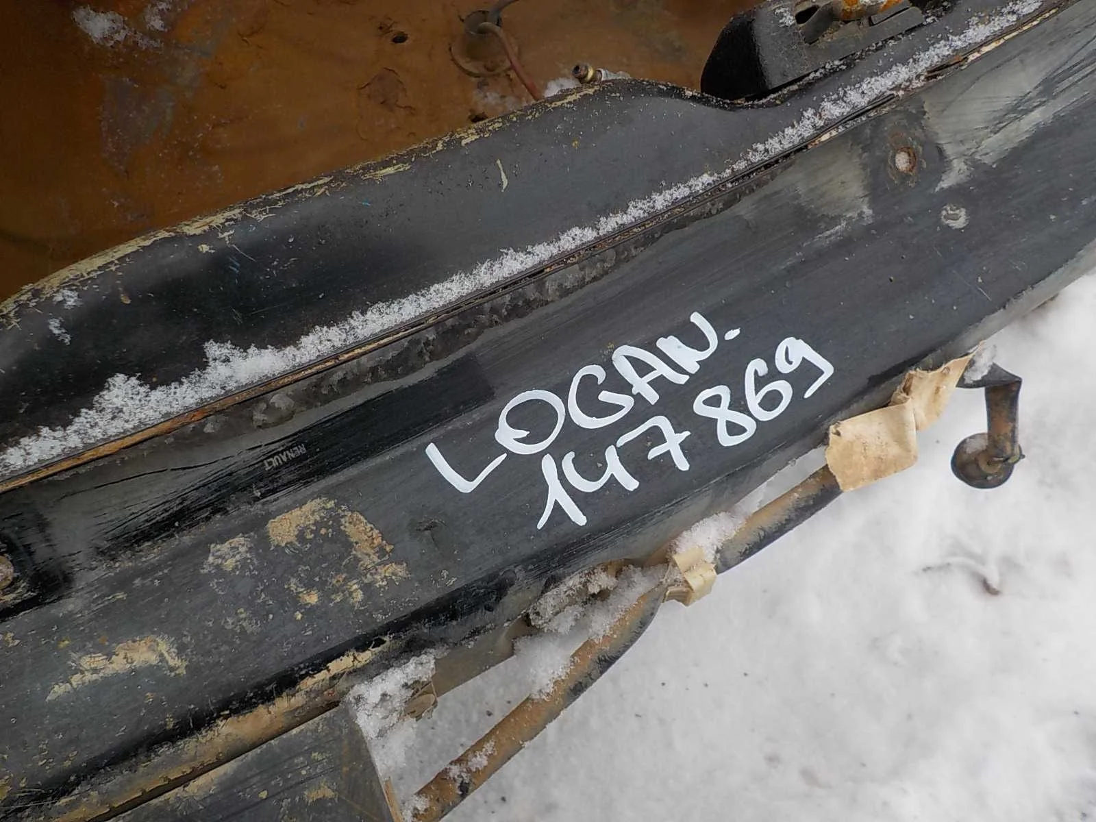 задняя панель кузова Renault Logan I (2004—2009)