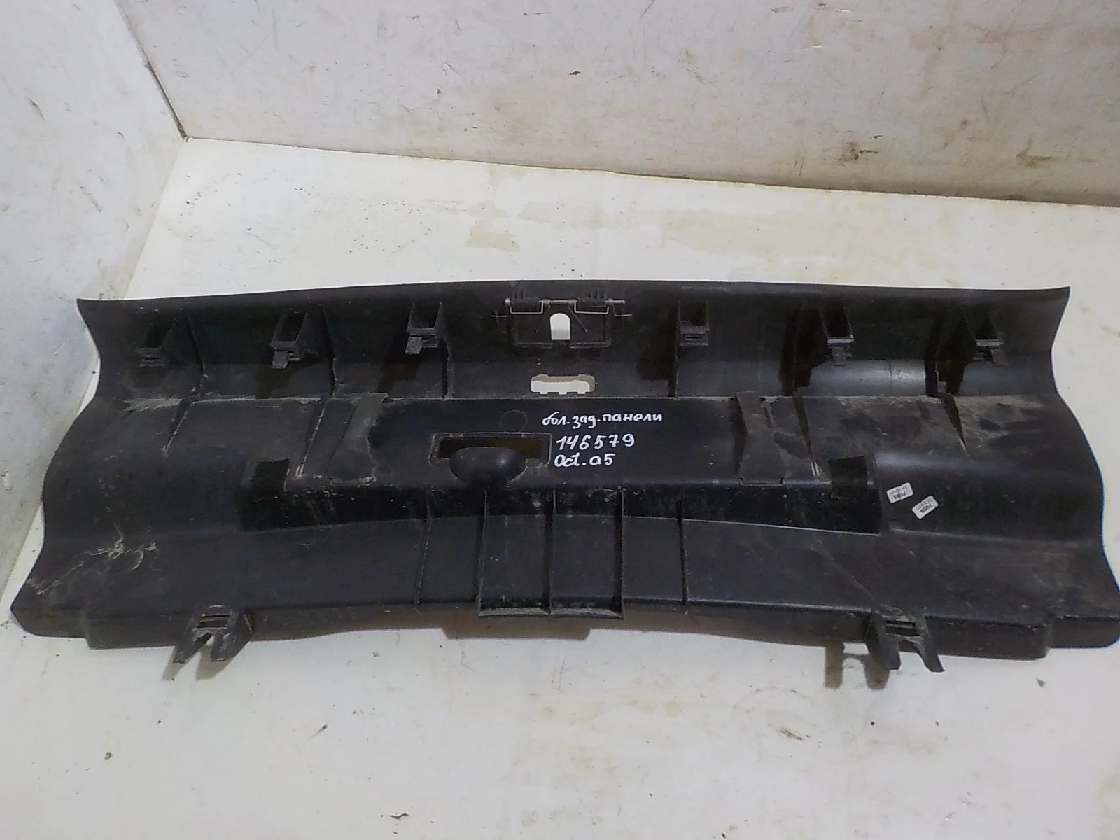 Накладка задней панели Skoda Octavia II рестайлинг (2008—2013)