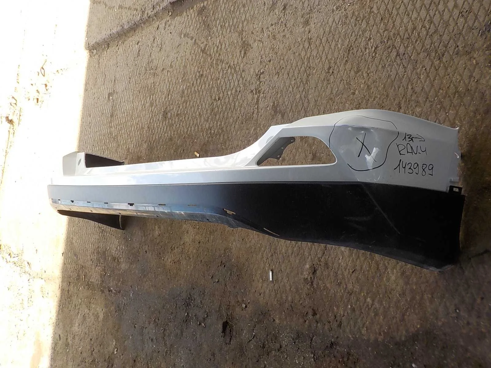 Бампер Toyota RAV4 IV рестайлинг (2015—2019) Зад