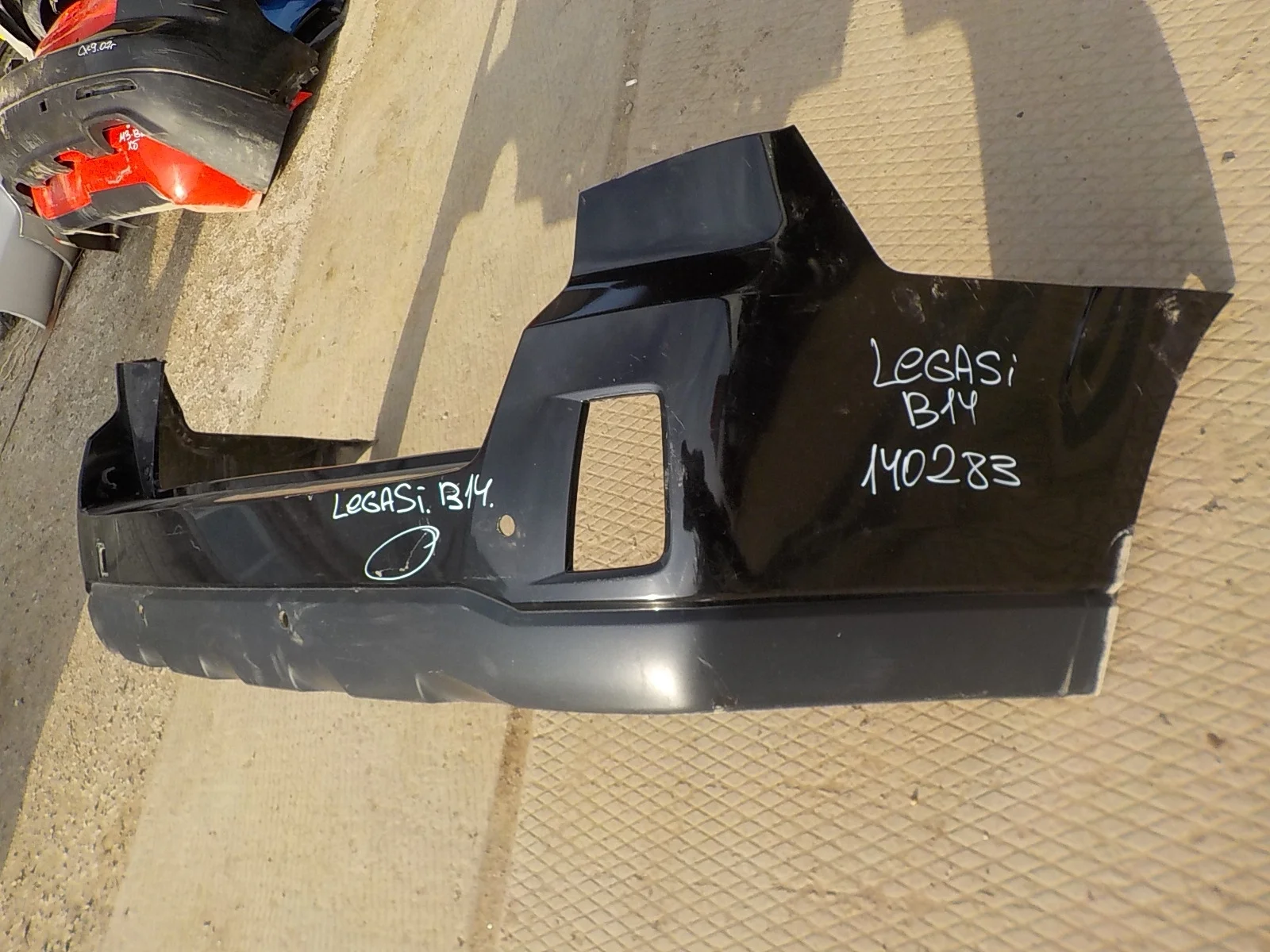 Бампер Subaru Legacy BM/BR (2009—2012) Зад