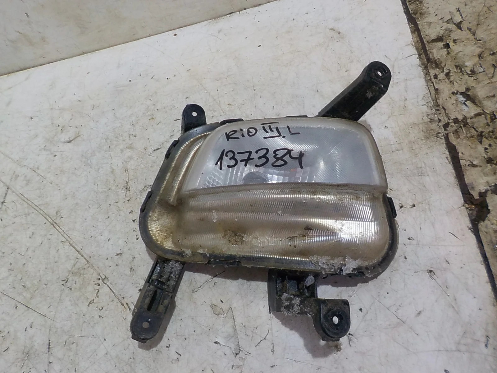 туманка Kia Rio III рестайлинг (2015—2017) Перед Лево