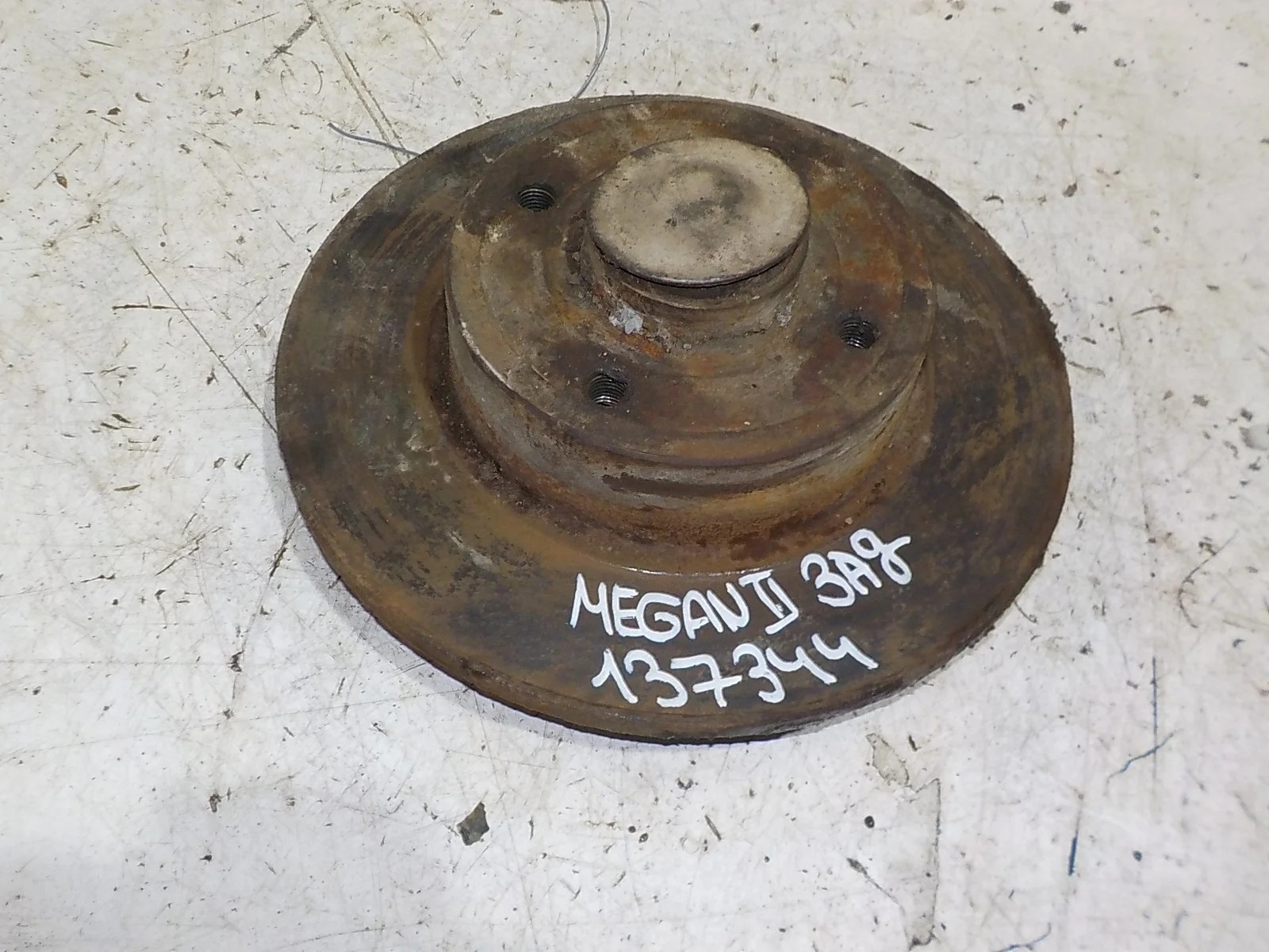 тормозной диск Renault Scenic II рестайлинг (2006—2009) Зад