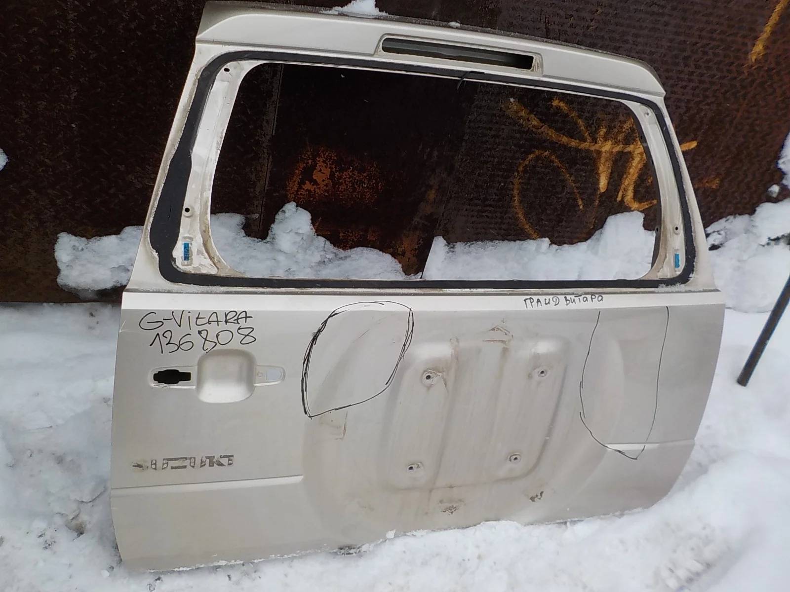 Крышка багажника Suzuki Grand Vitara II (2005—2008)