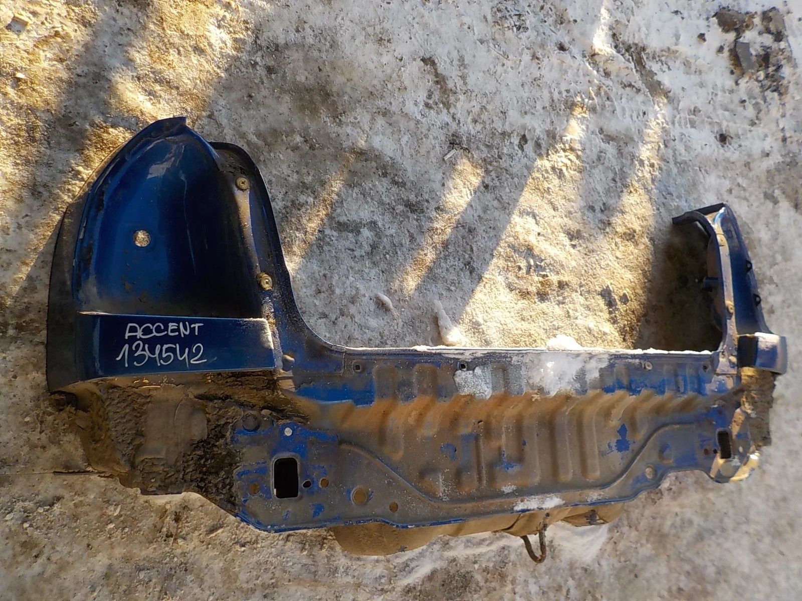 задняя панель кузова Hyundai Accent II (1999—2012)