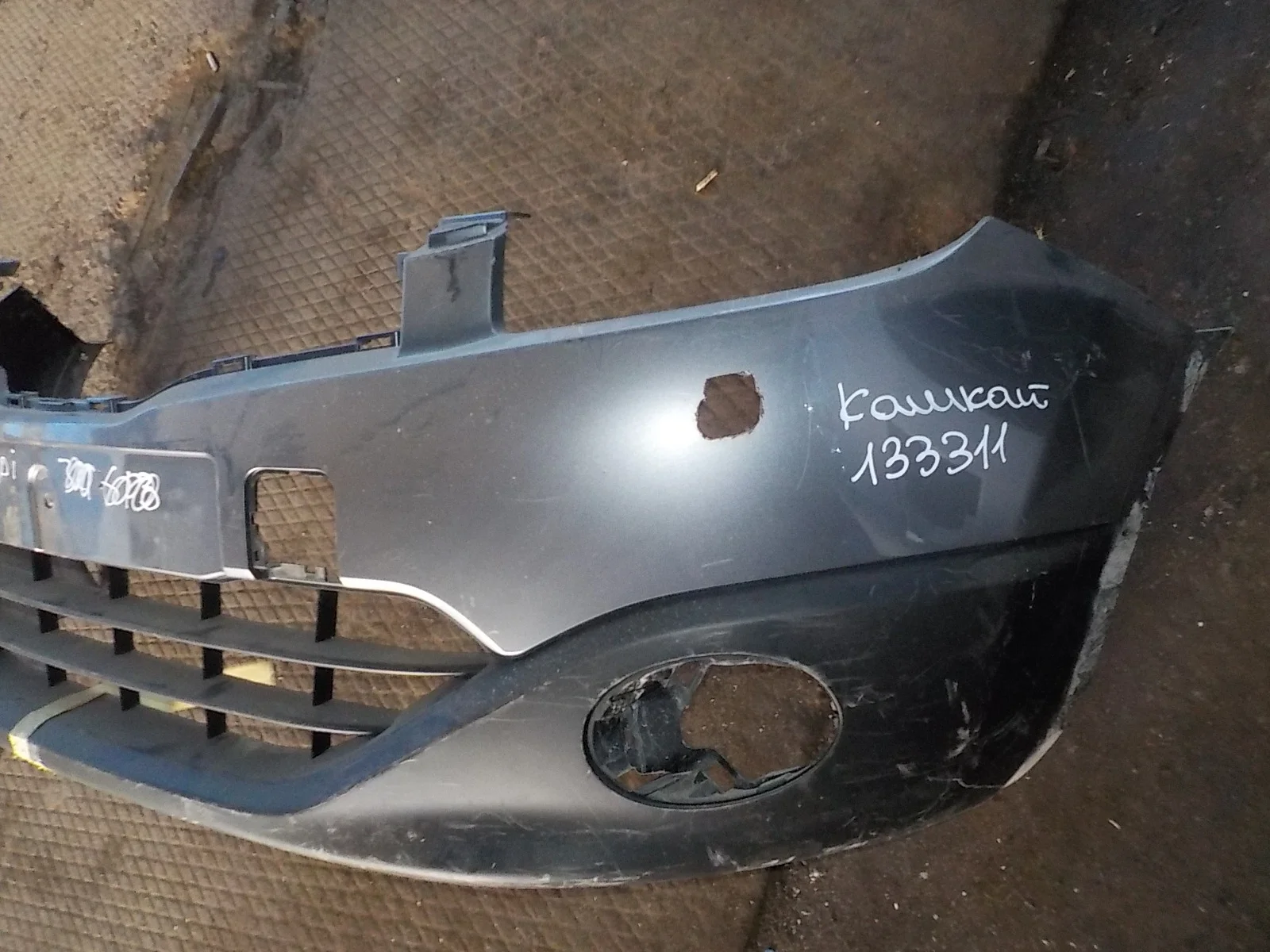 Бампер Nissan Qashqai+2 I рестайлинг (2010—2013) Перед