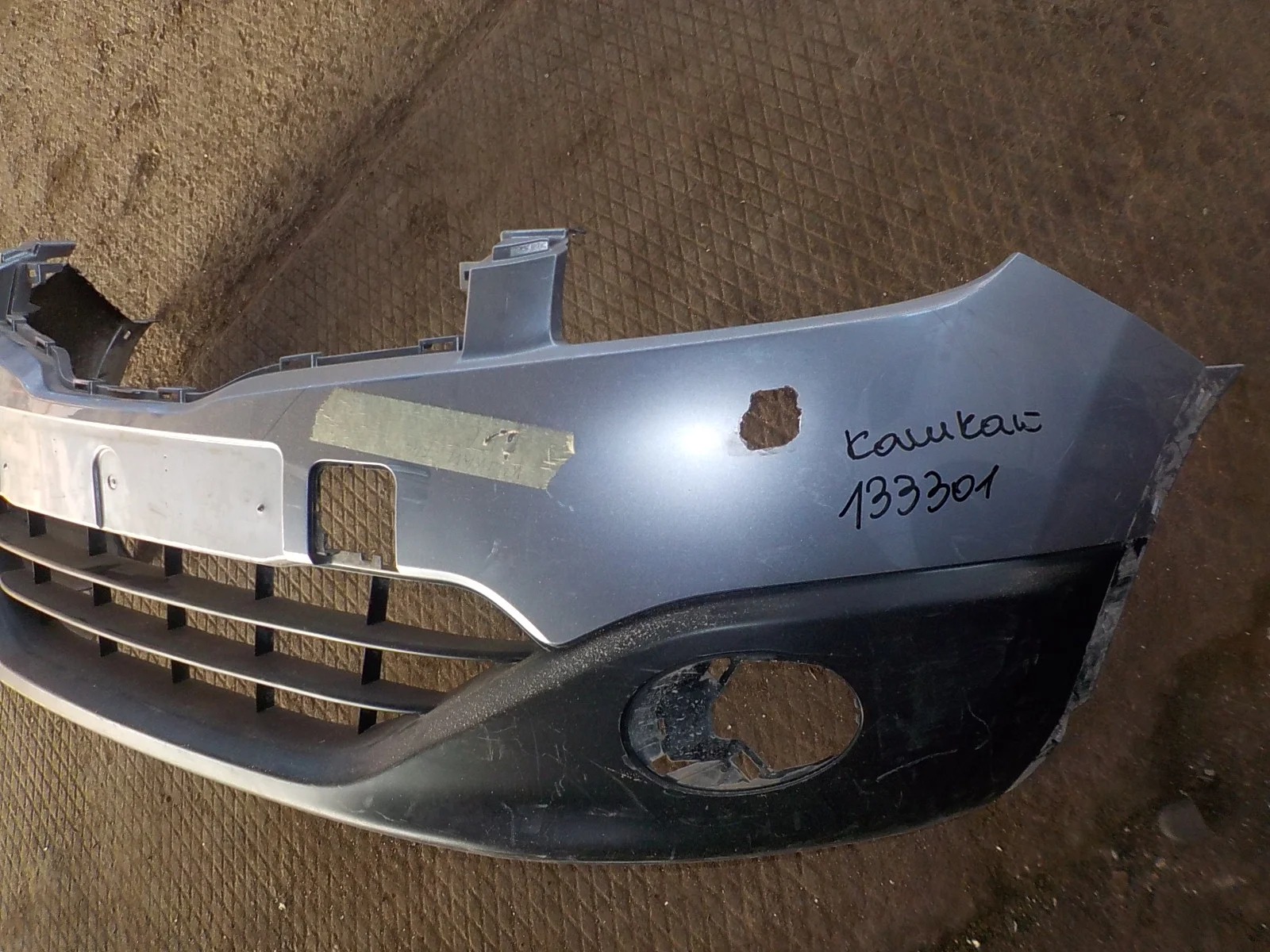 Бампер Nissan Qashqai+2 I рестайлинг (2010—2013) Перед