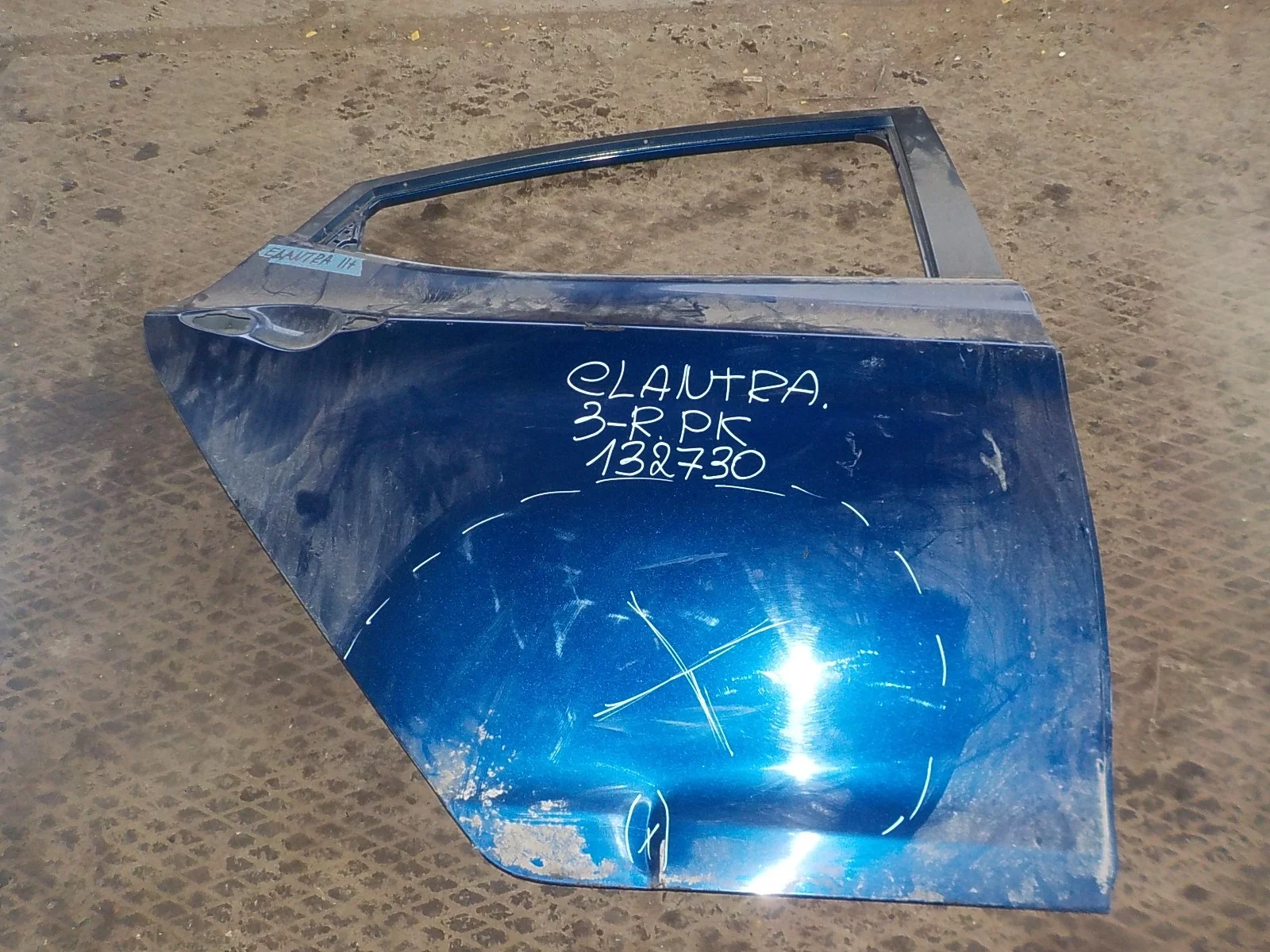 Дверь Hyundai Elantra V (2010—2014) Зад Право