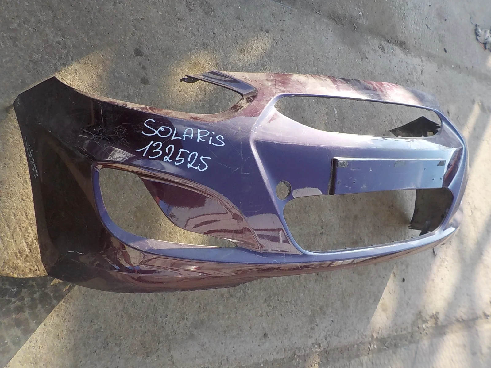 Бампер Hyundai Solaris I (2010—2014) Перед