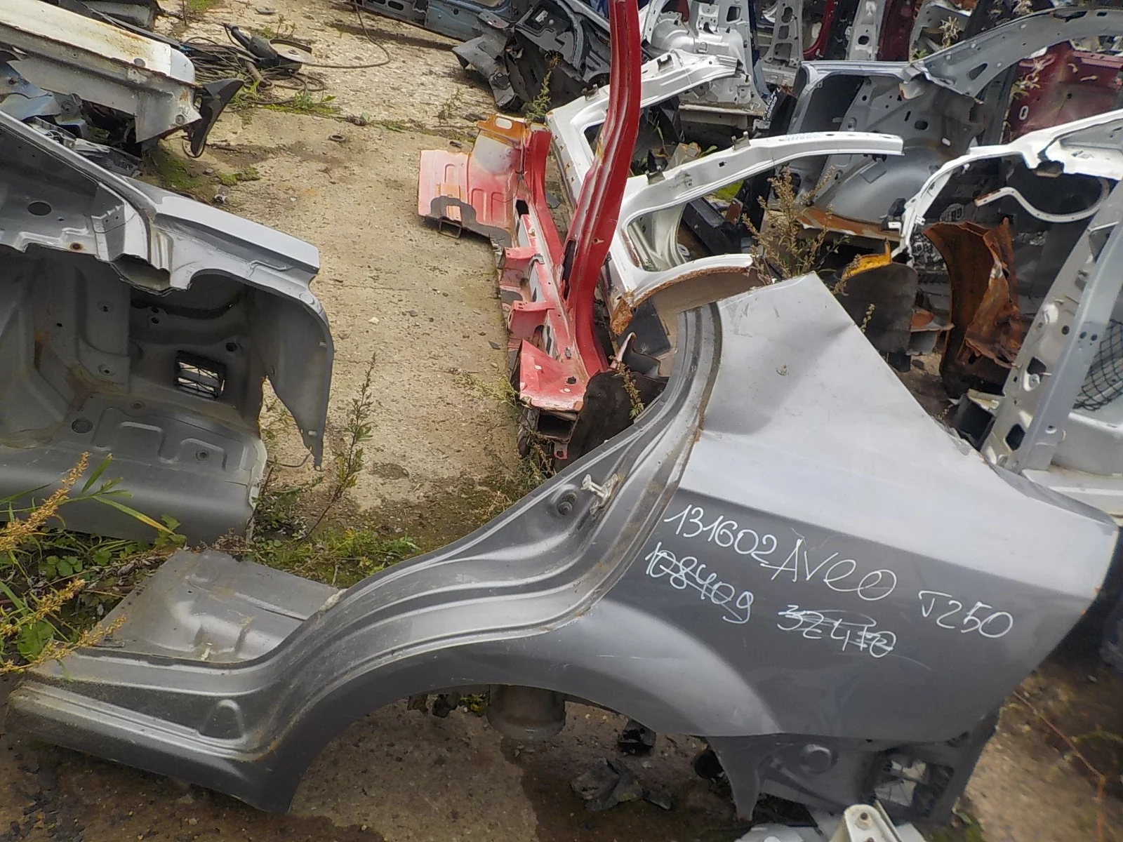 Крыло Chevrolet Aveo I (2003—2008) Зад Лево