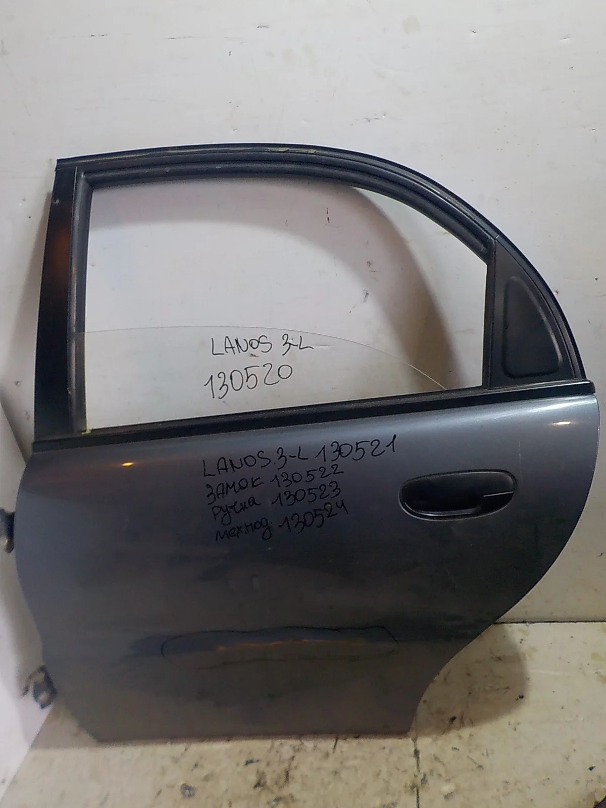 Дверь Chevrolet Lanos I (2002—2009) Зад Лево