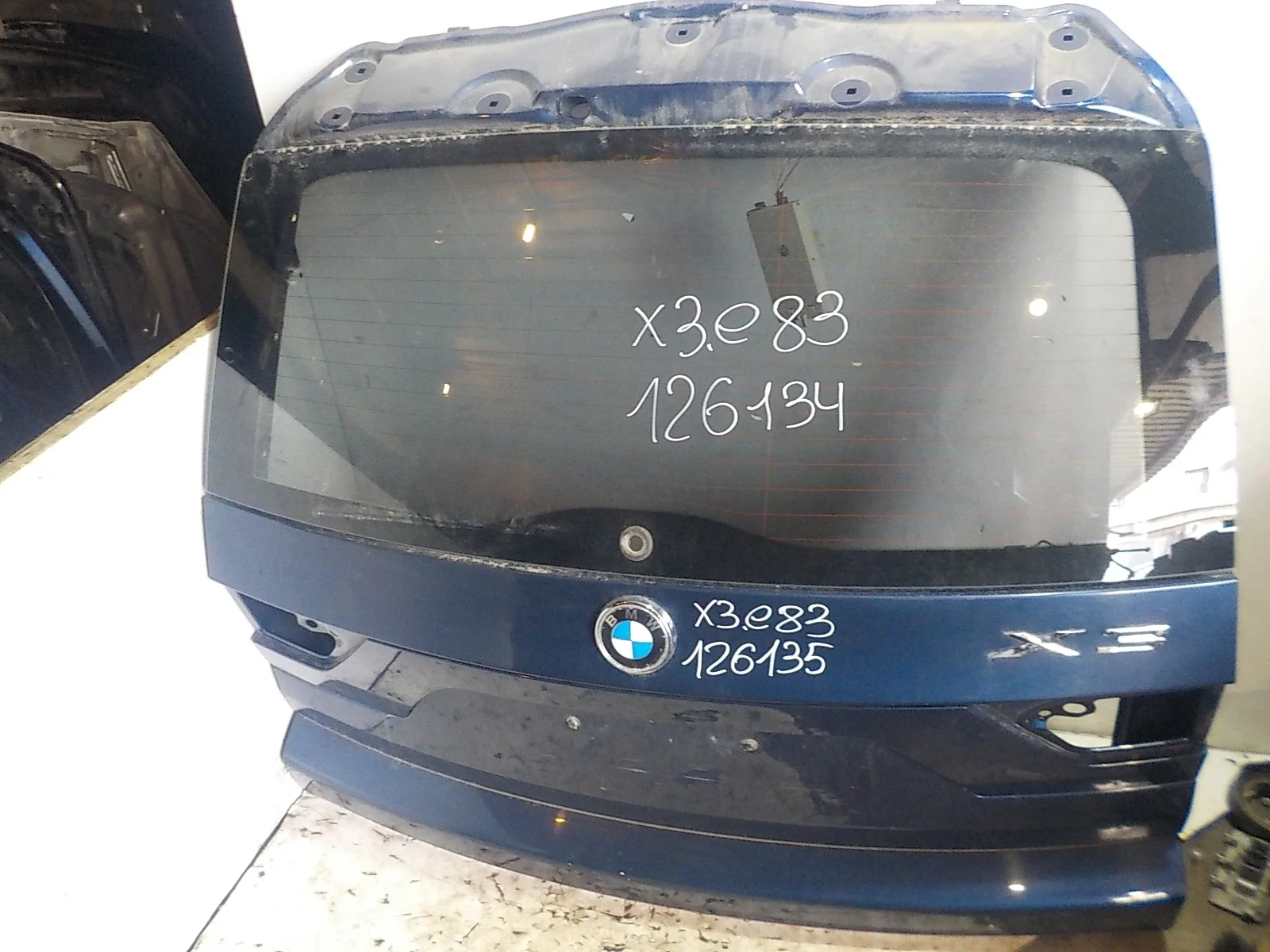 Крышка багажника BMW X3 E83 рестайлинг (2006—2010)
