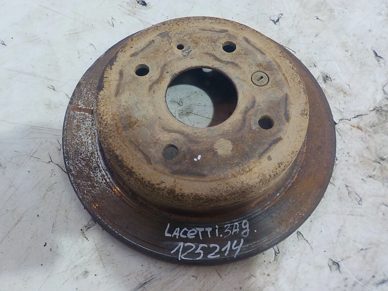 тормозной диск Chevrolet Lacetti I (2004—2013) Зад