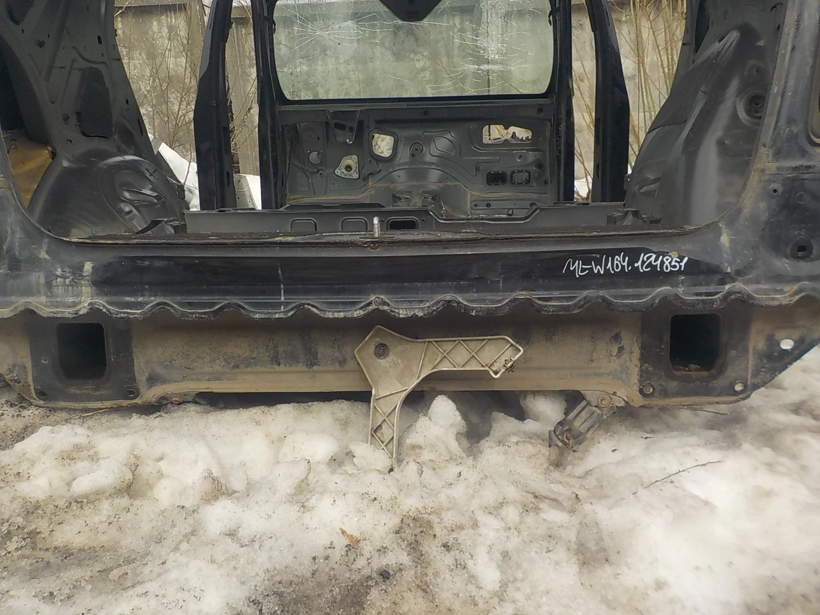 задняя панель кузова Mercedes-Benz M-класс W164 (2005—2008)