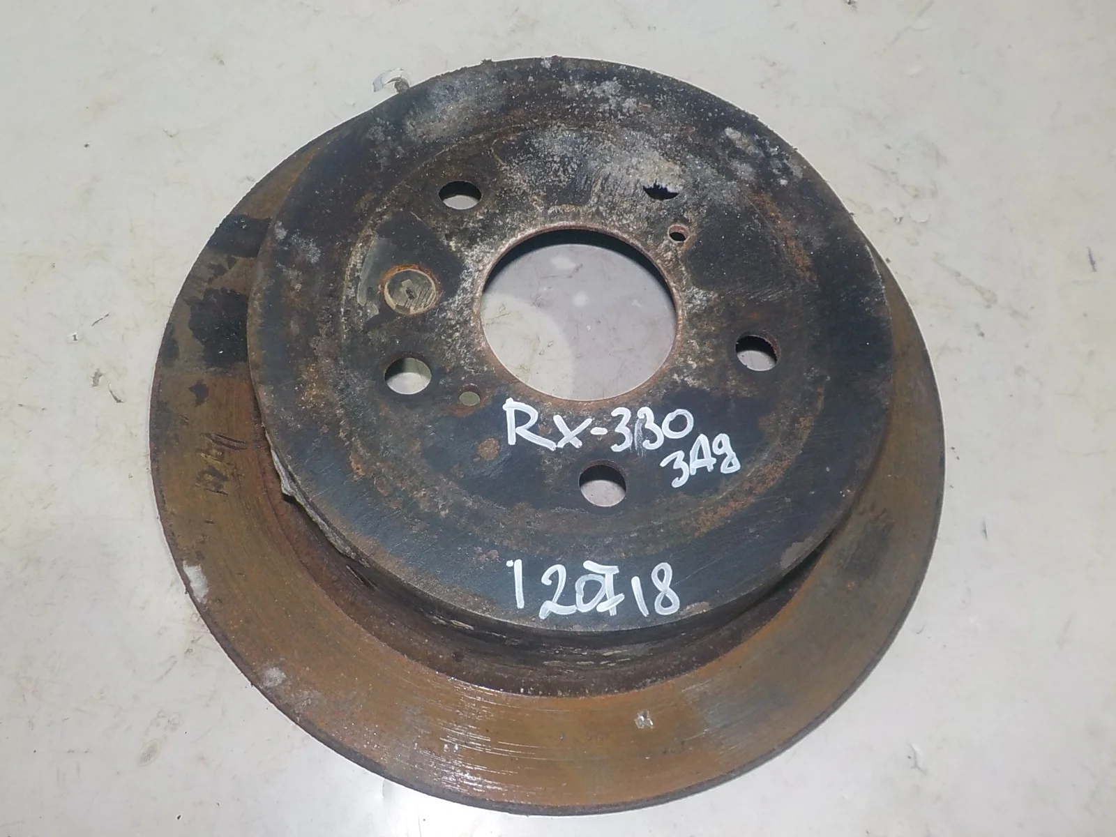 тормозной диск Toyota Harrier XU30 (2003—2013) Зад