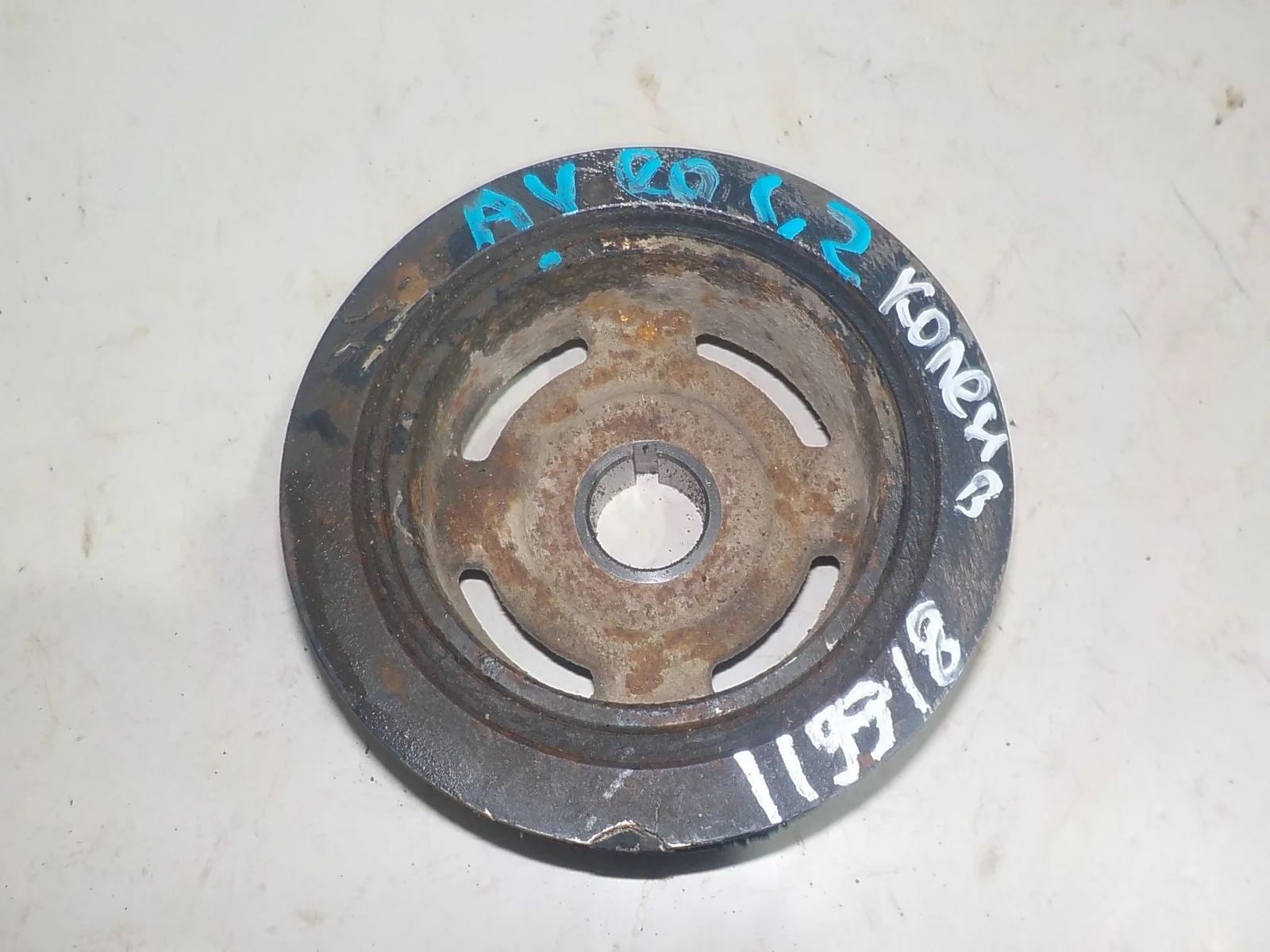 Шкив коленвала Chevrolet Aveo I рестайлинг (2006—2012)