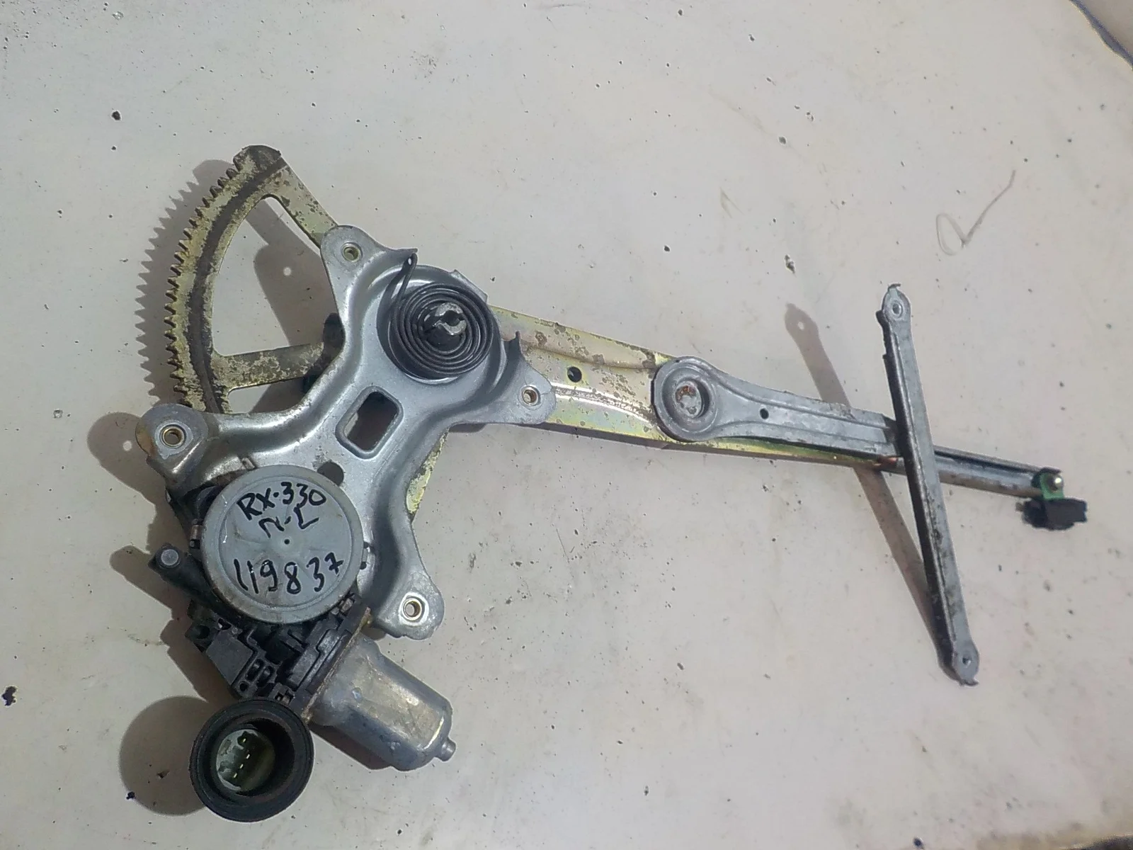 Стеклоподъемник Lexus RX II (2003—2006) Перед Лево