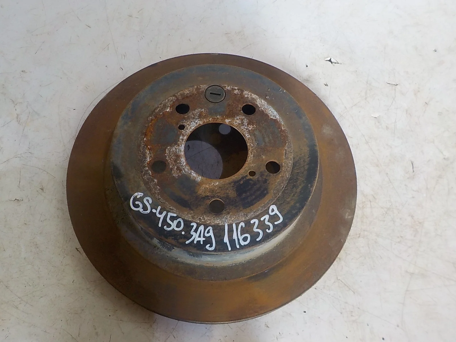 тормозной диск Lexus IS II (2005—2008) Зад