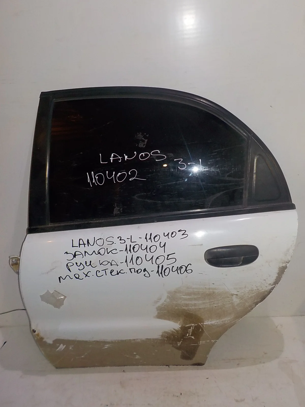 Дверь Chevrolet Lanos I (2002—2009) Зад Лево